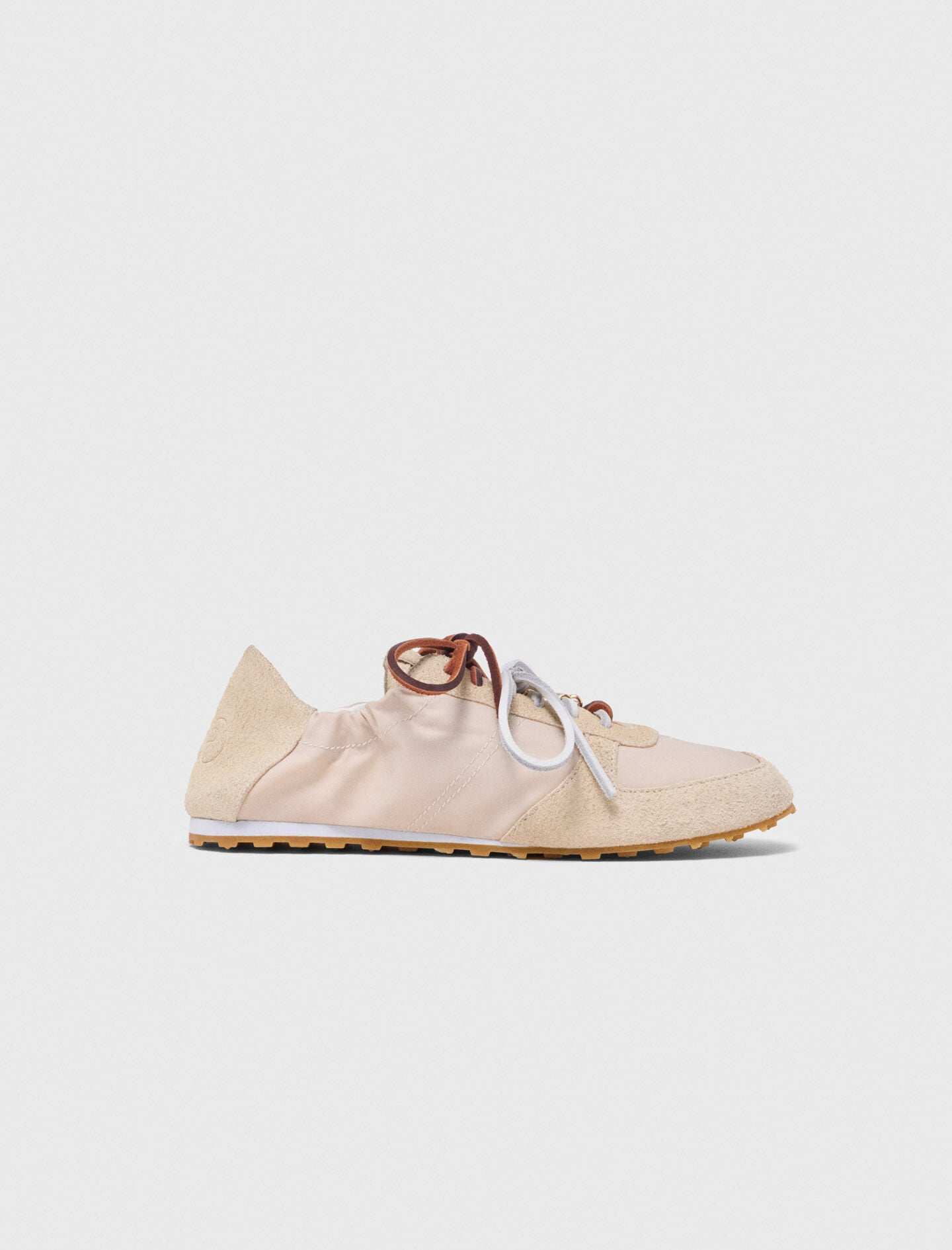 Maje Multi-lace nylon trainers