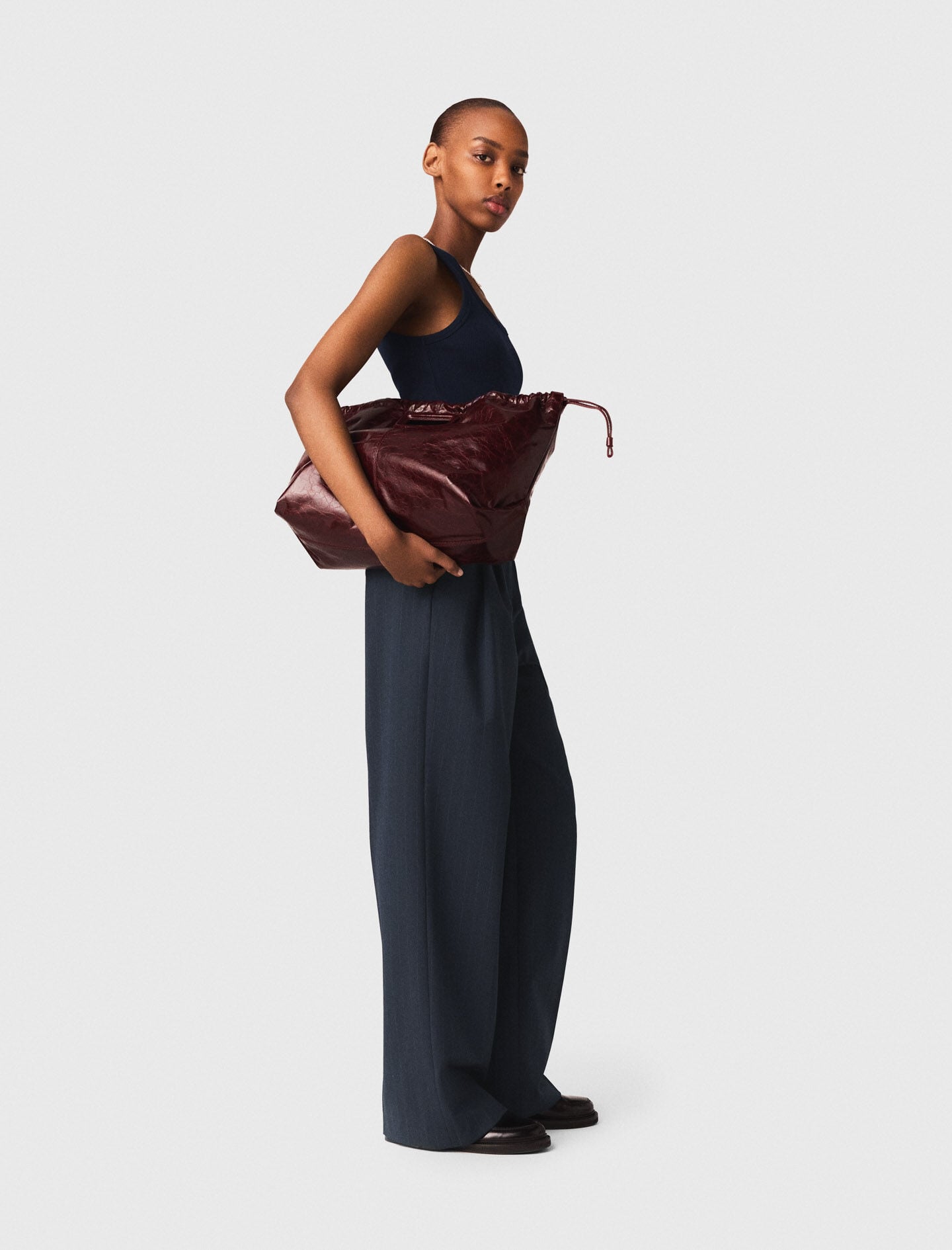 Maje Rib knit tank top