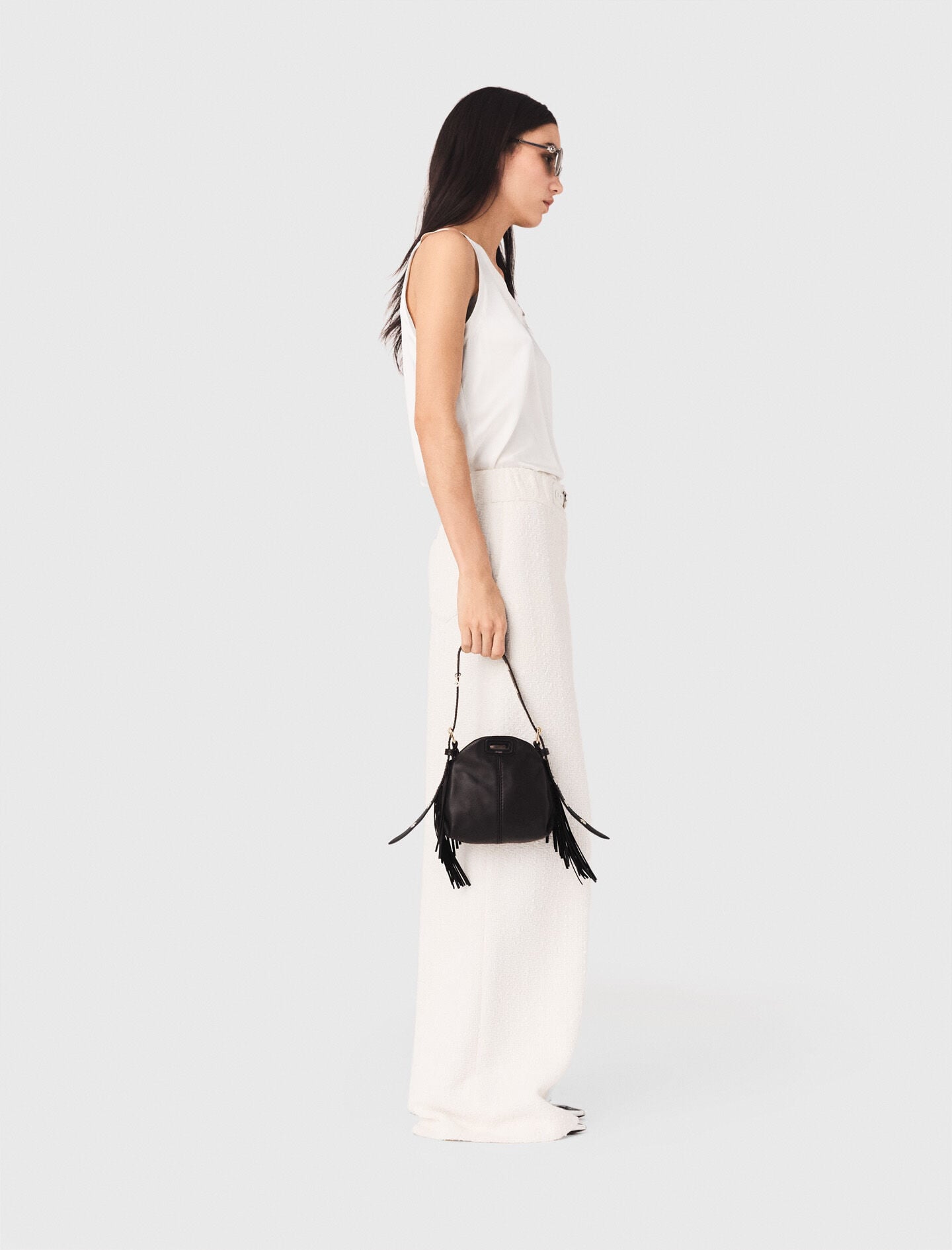 Maje Silk tank top