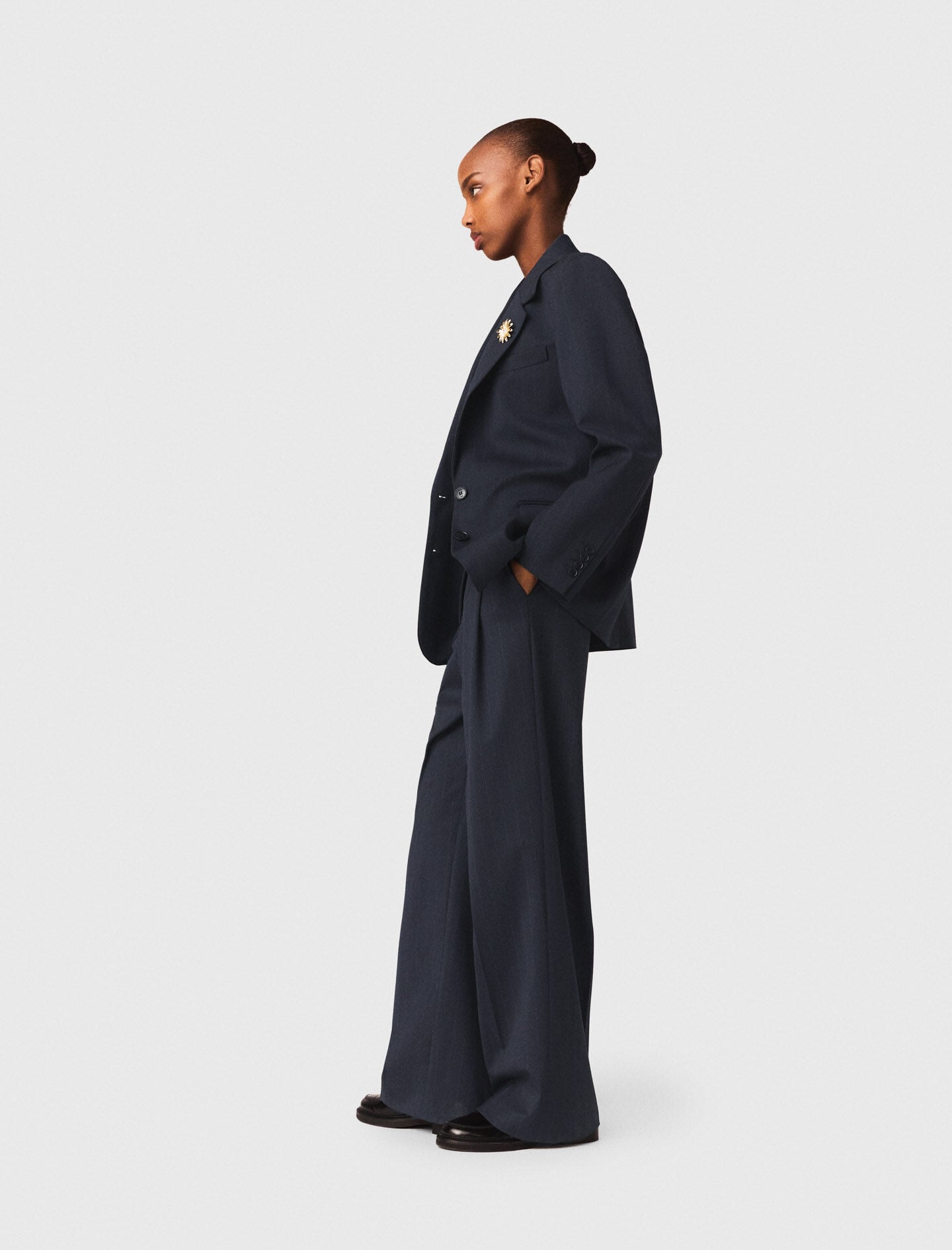 Maje Pinstripe suit jacket