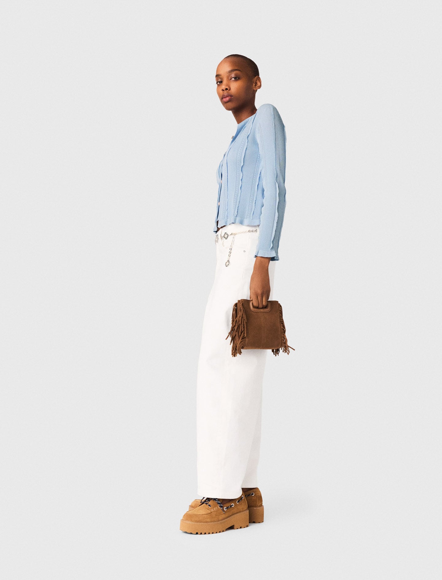 Maje 2-in-1 cardigan