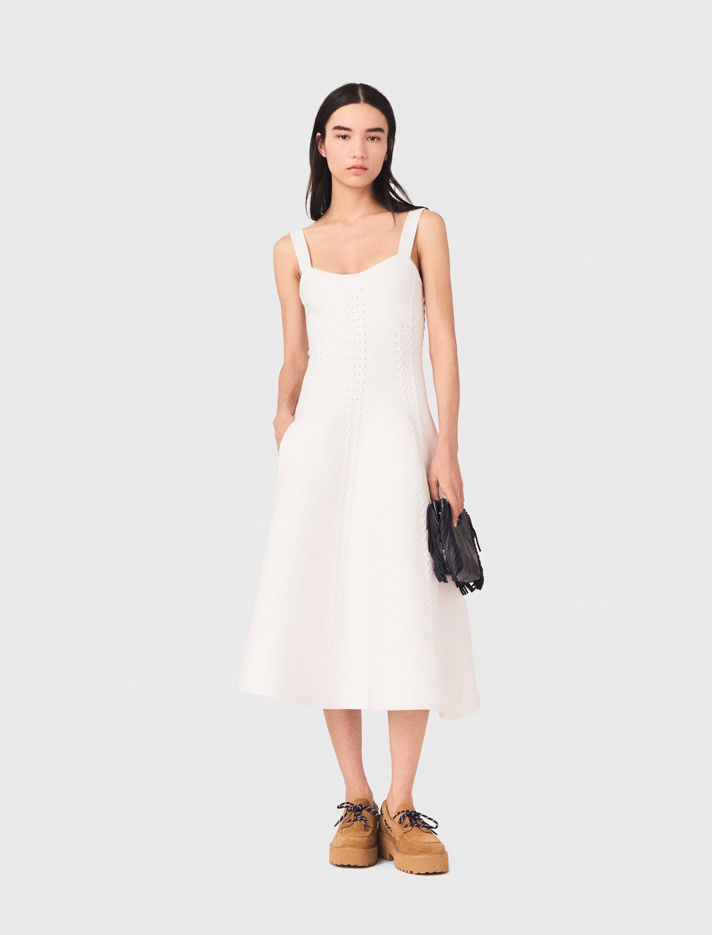 Maje Knit midi dress