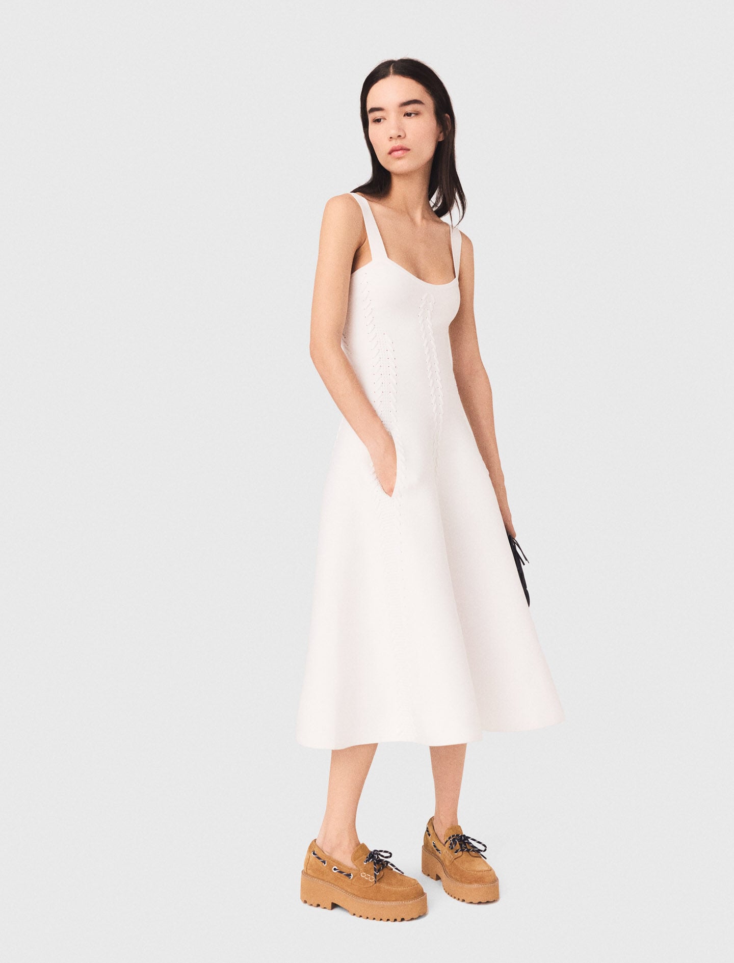 Maje Knit midi dress