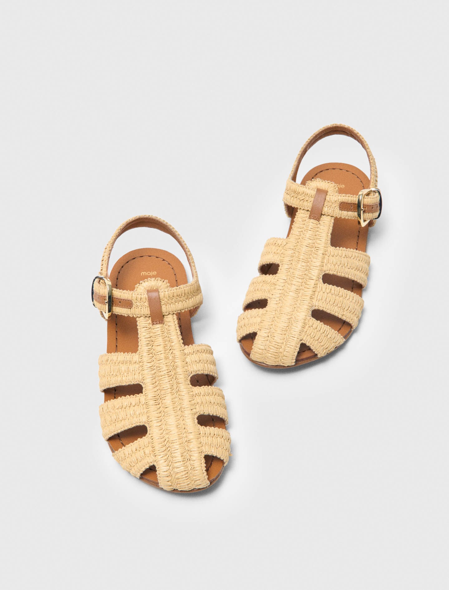 Maje Flat strap sandals