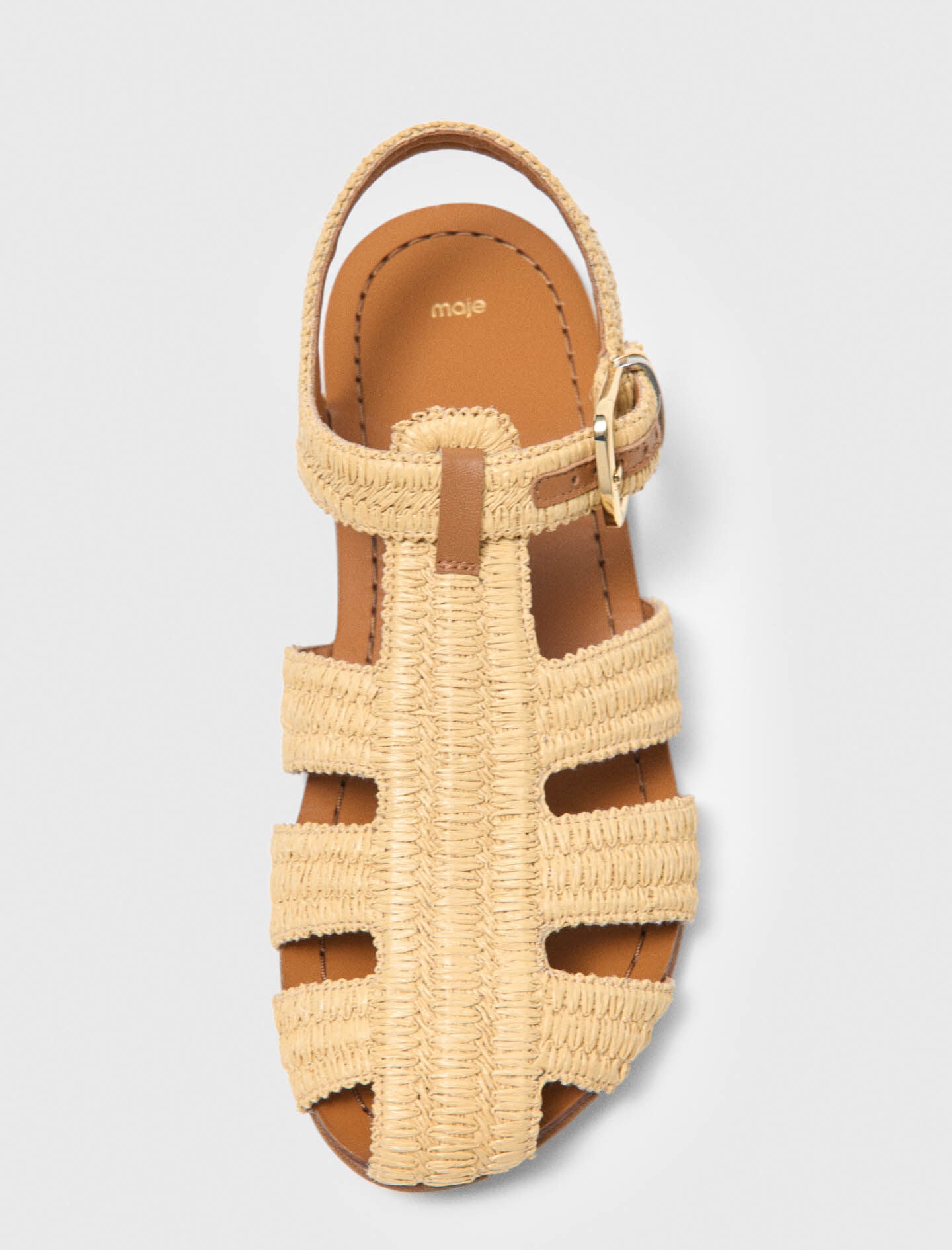Maje Flat strap sandals