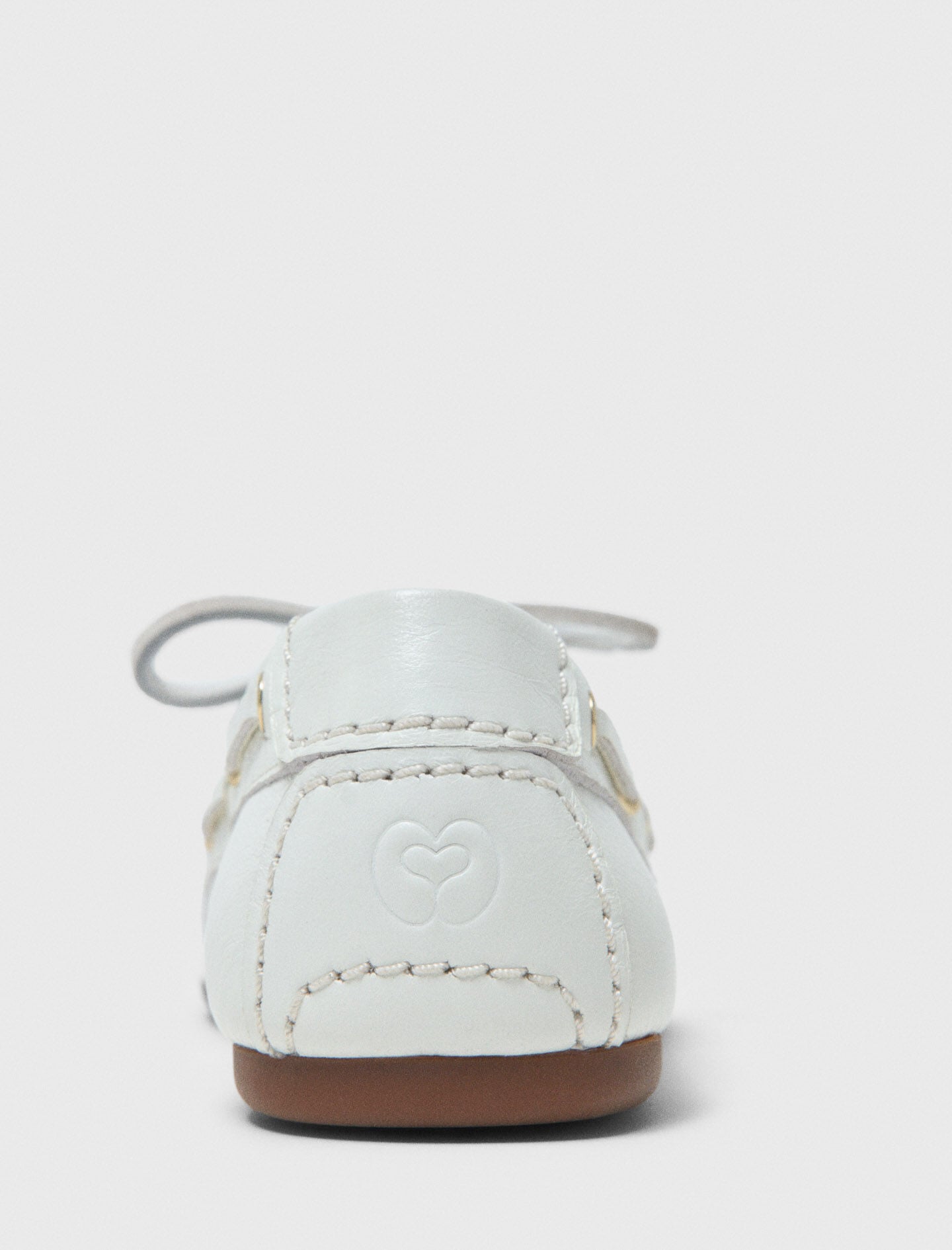 Maje Leather boat shoes
