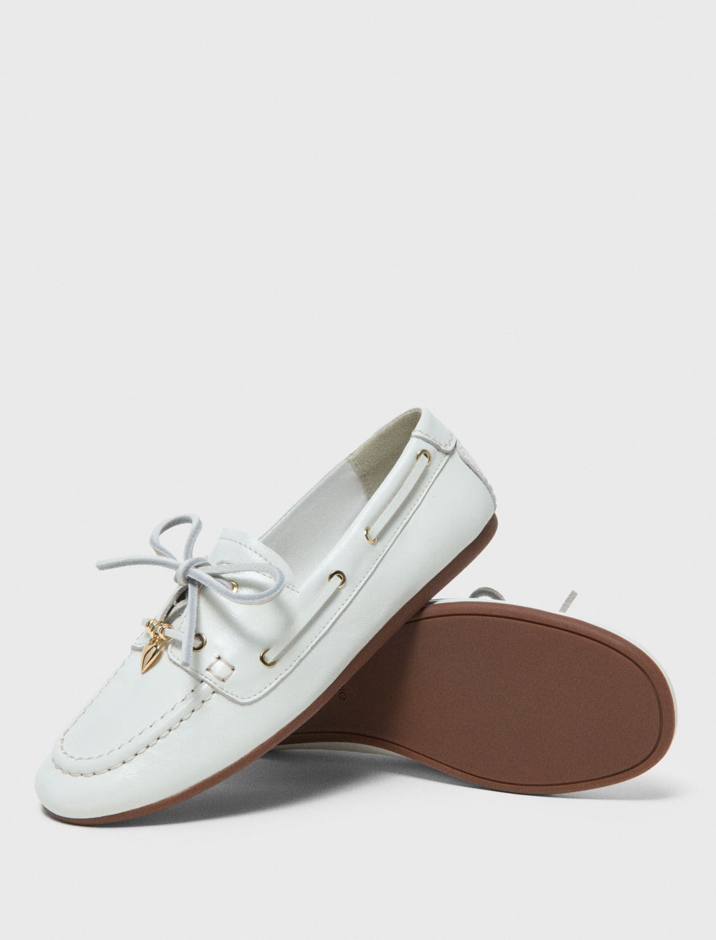 Maje Leather boat shoes