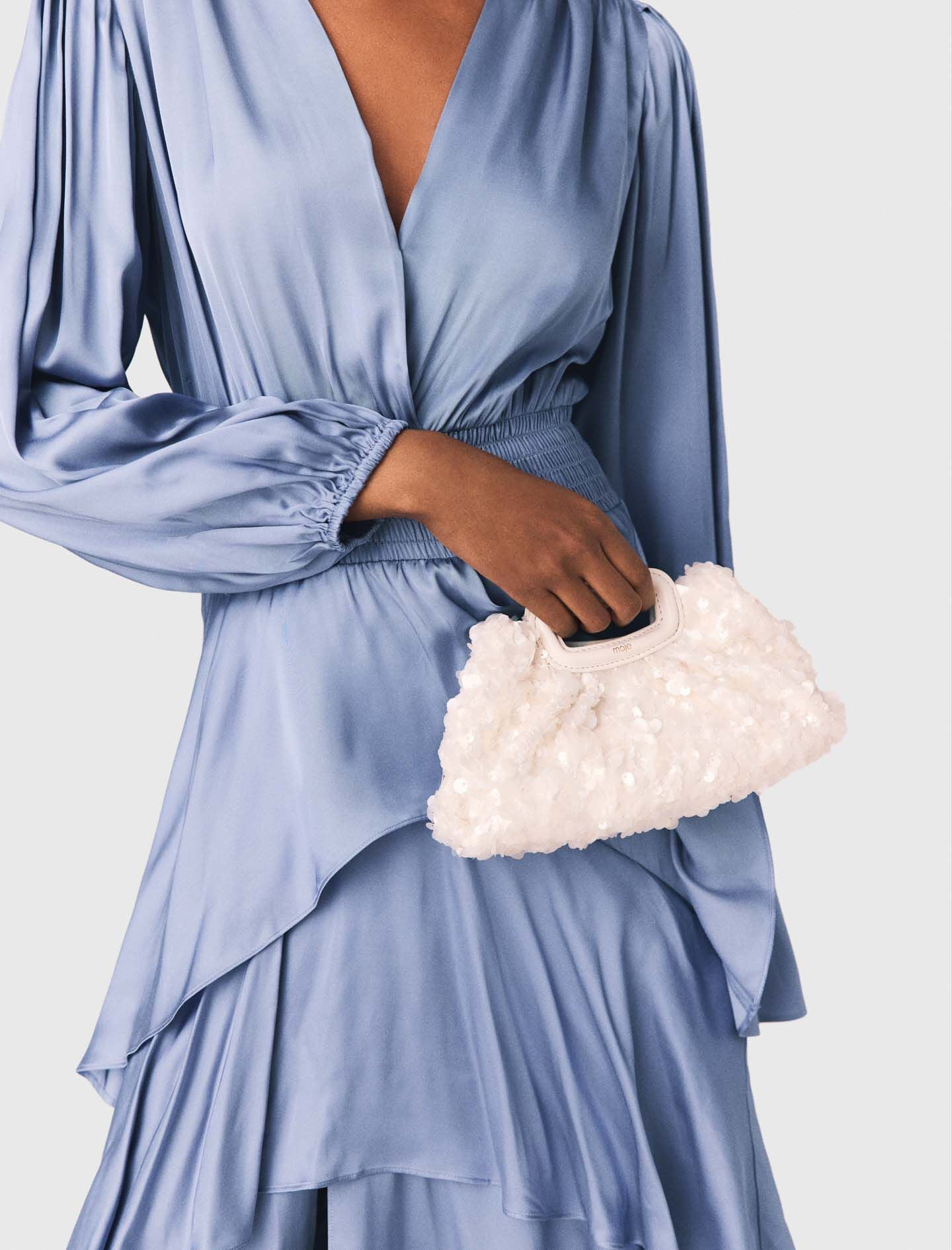Maje Sequins Milpli mini Clutch
