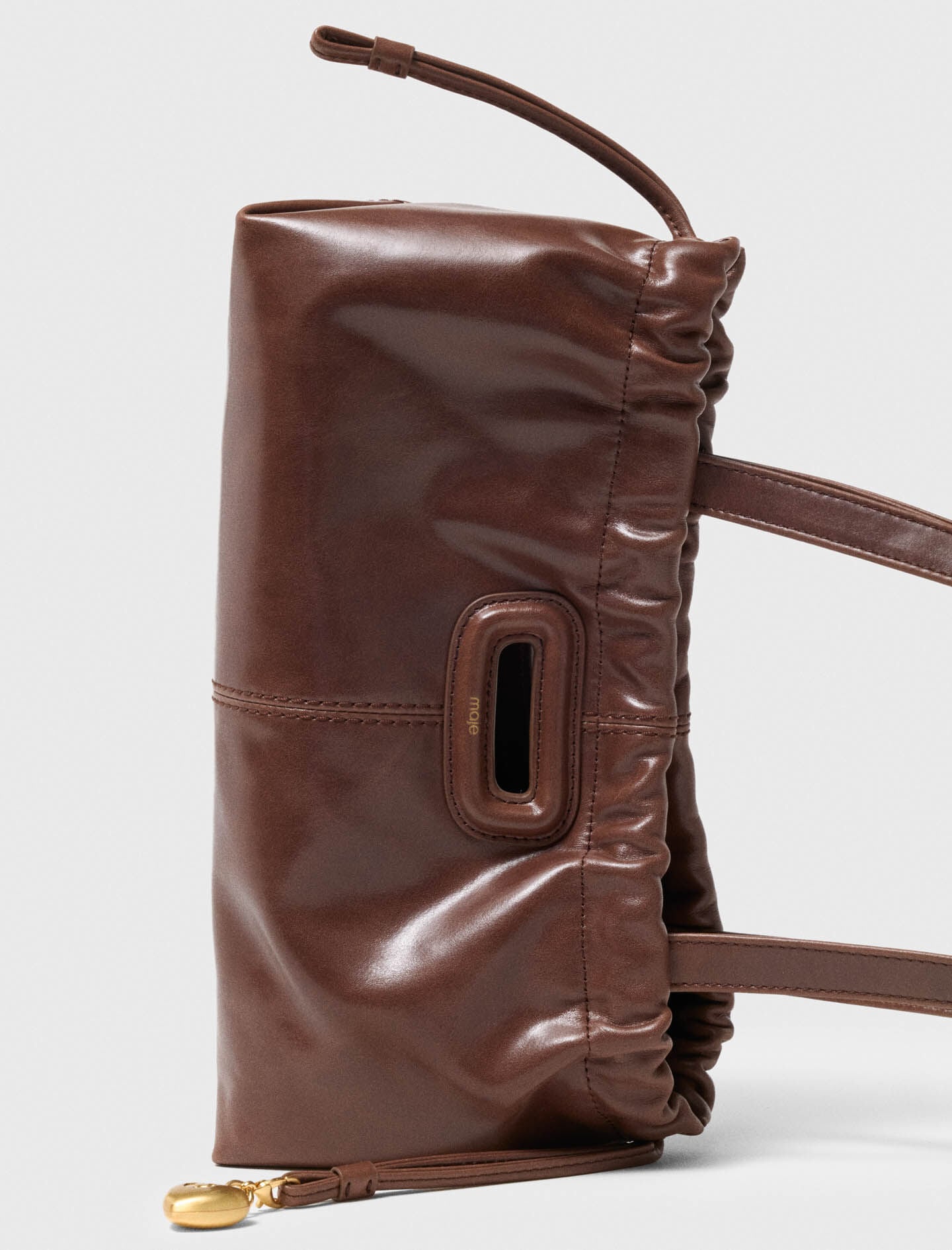 Maje Vintage leather Milpli Gazette