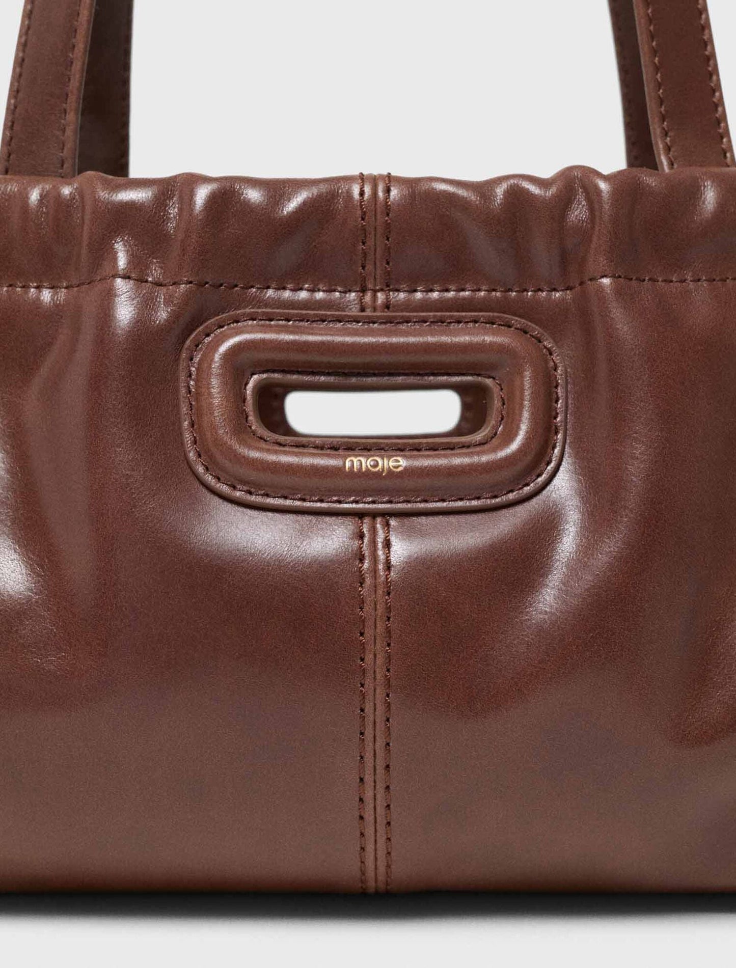 Maje Vintage leather Milpli Gazette