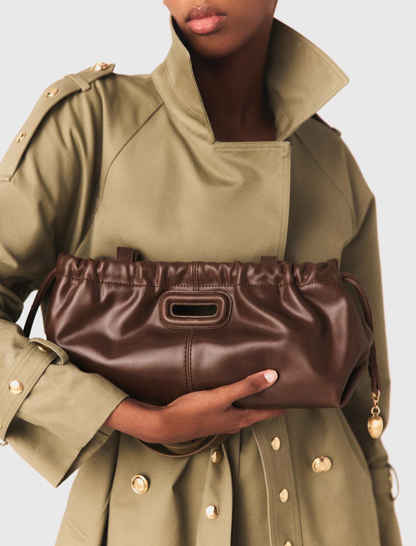 Maje Vintage leather Milpli Gazette