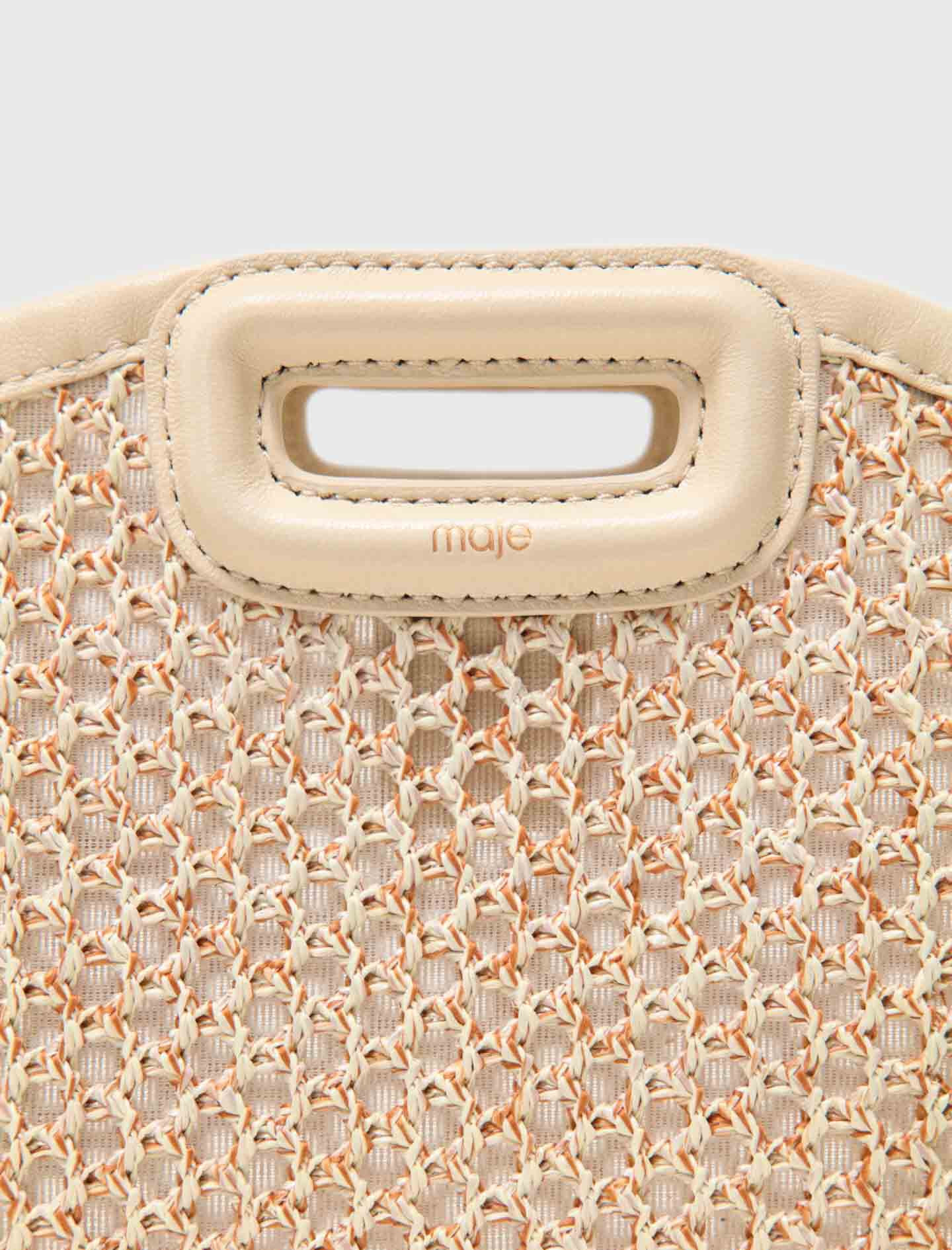 Maje Miss M mini net bag