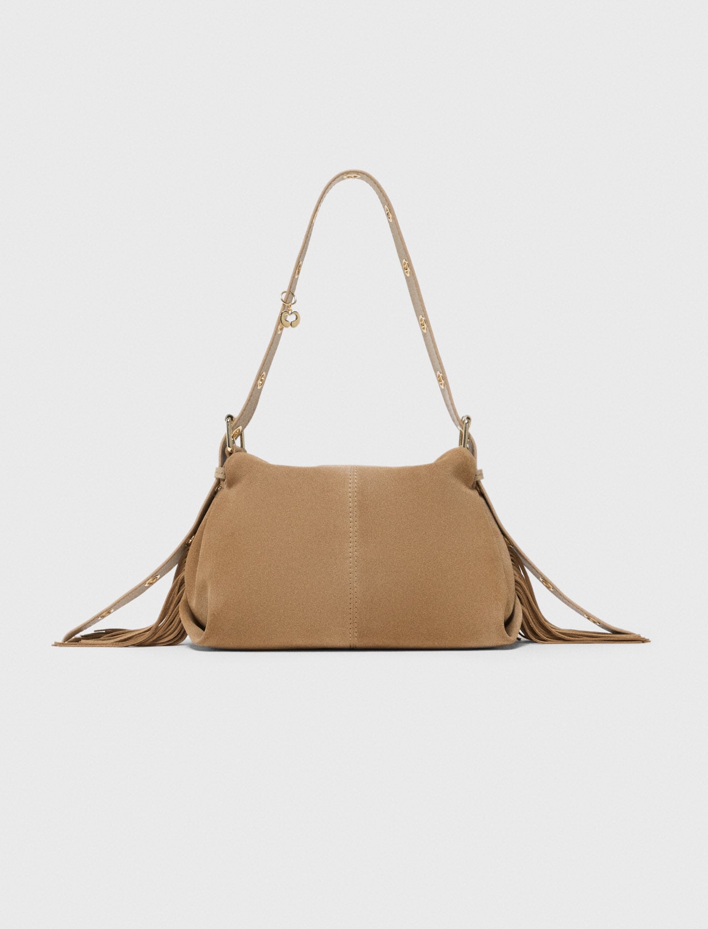 Maje Suede Miss M bag