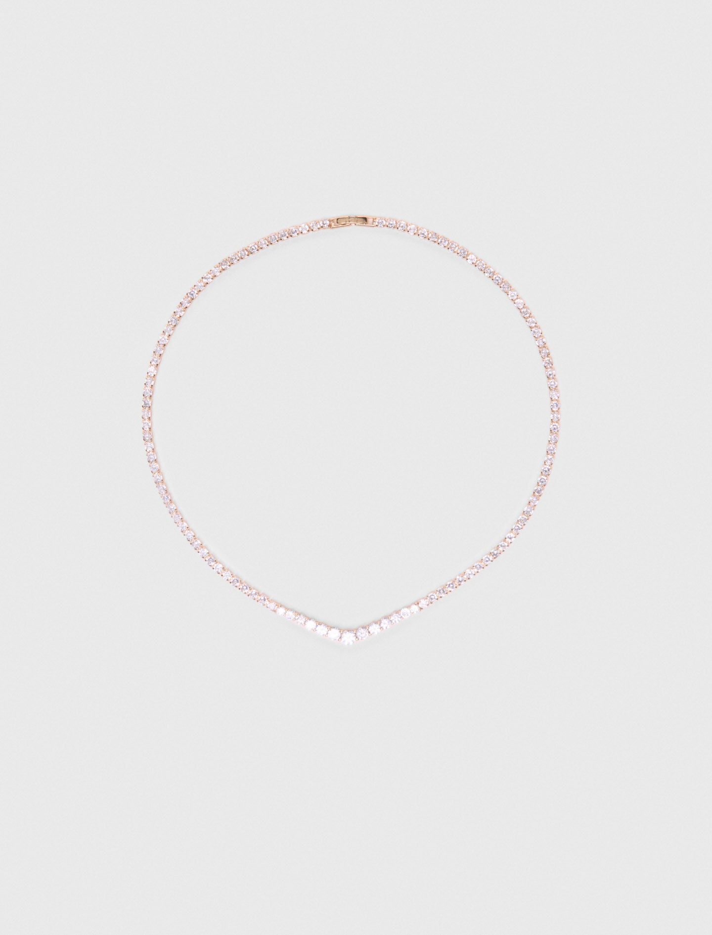 Maje Cascade diamanté necklace