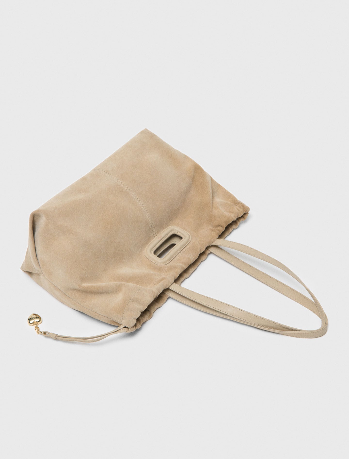 Maje Suede Milpli tote bag