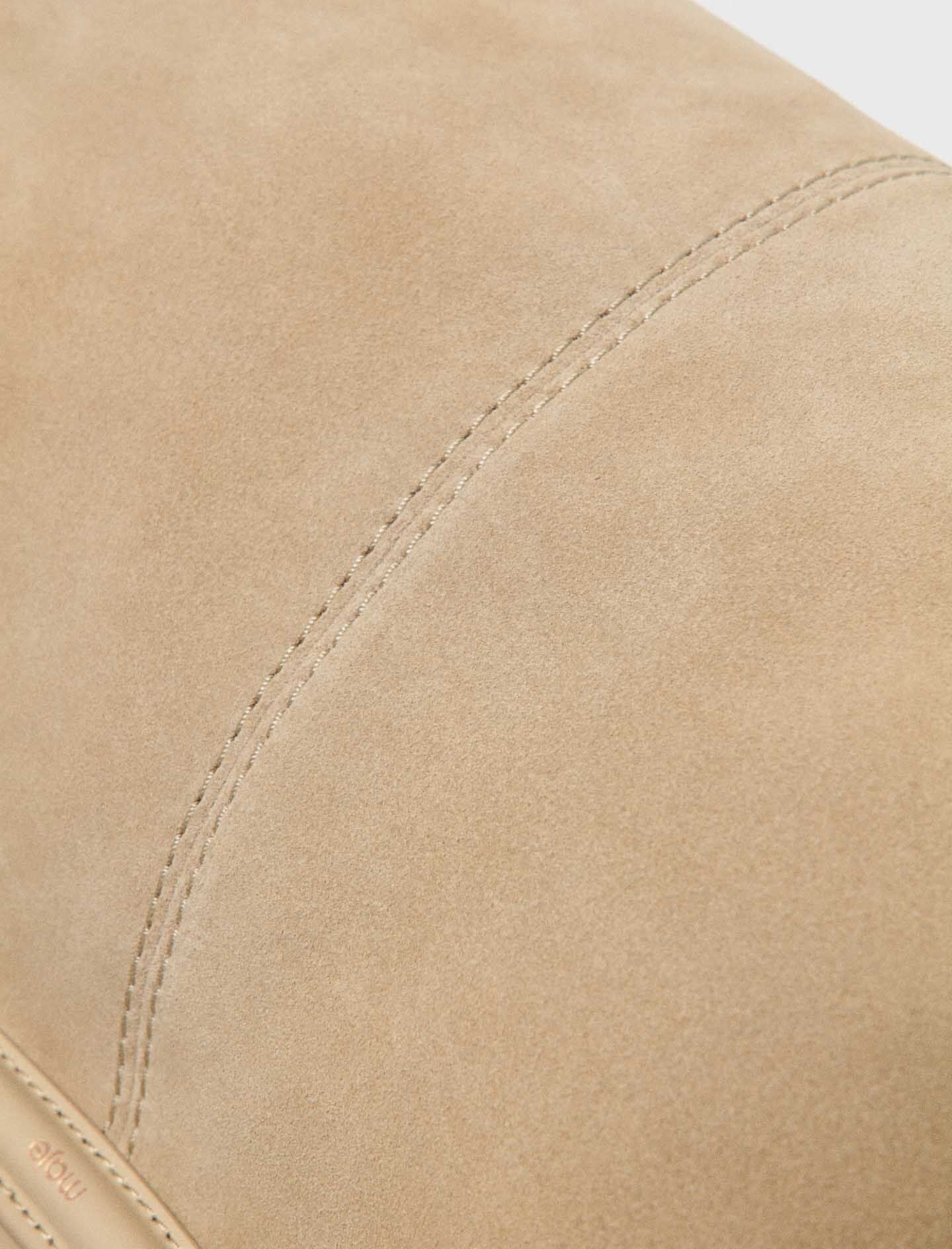 Maje Suede Milpli tote bag