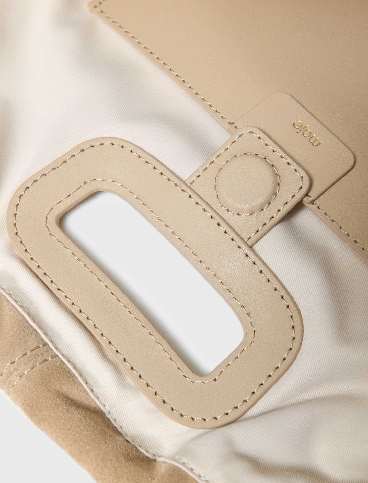 Maje Suede Milpli tote bag