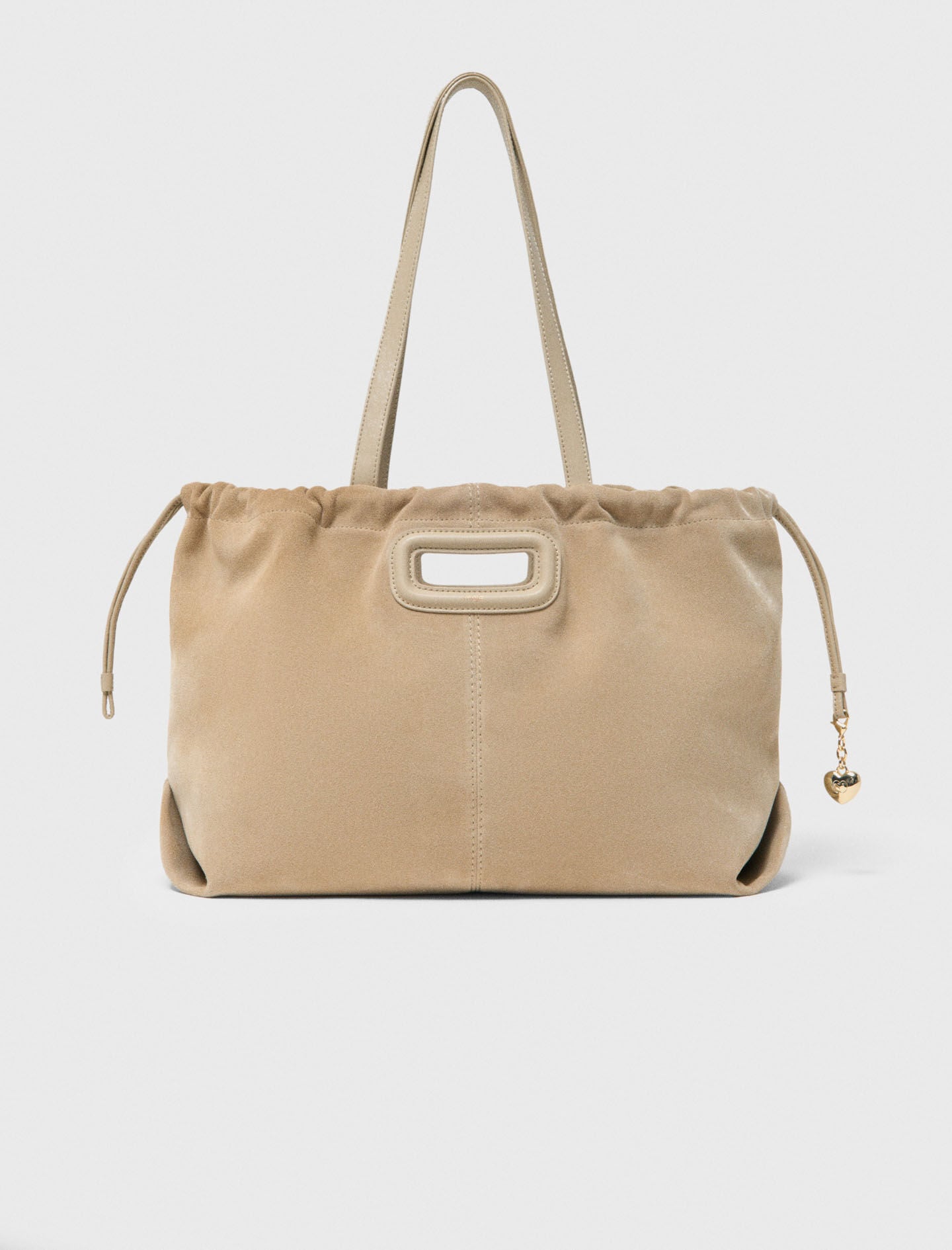 Maje Suede Milpli tote bag