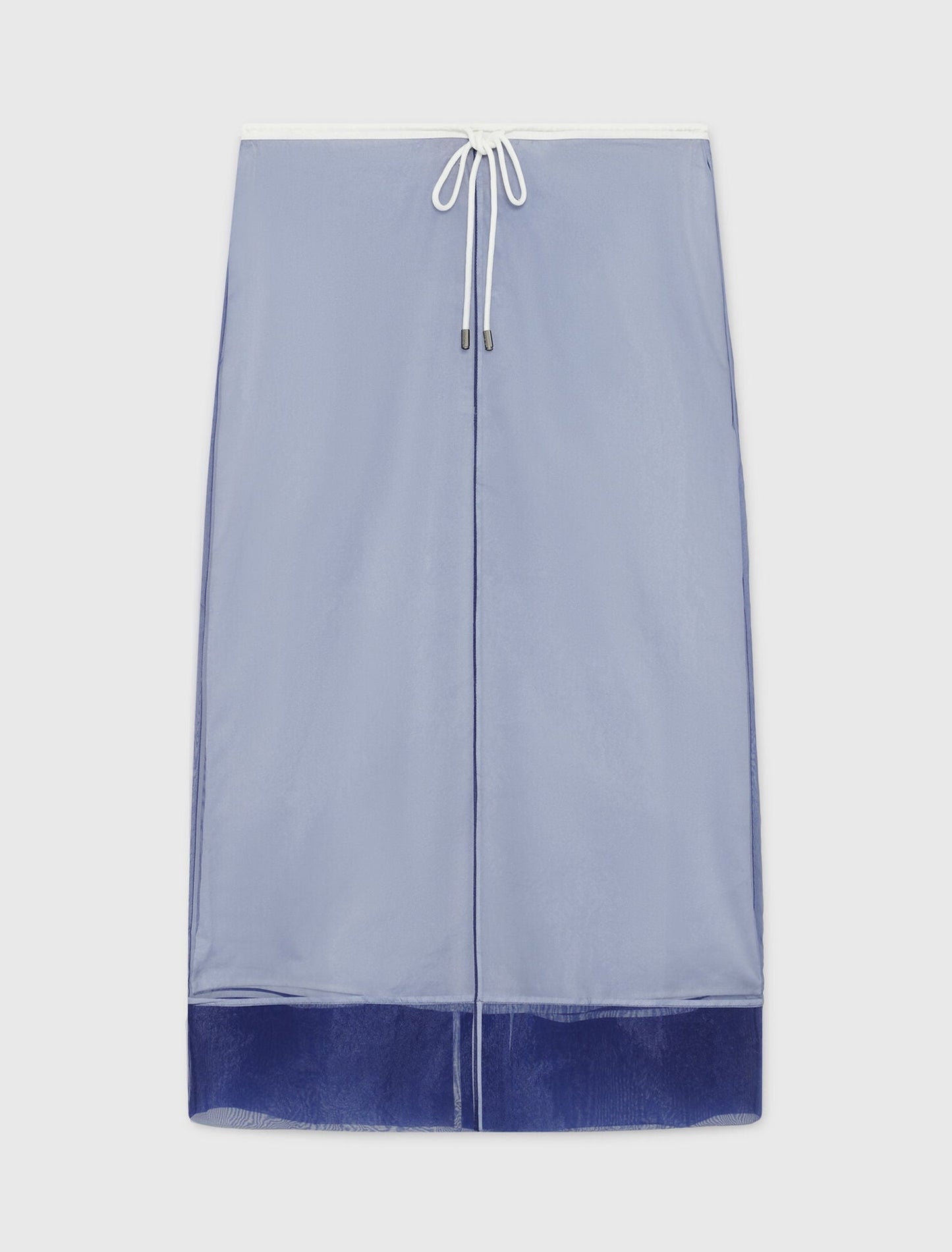 Maje Cotton and removable organza skirt