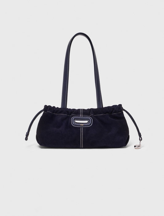 Maje Topstitched suede Milpli Gazette
