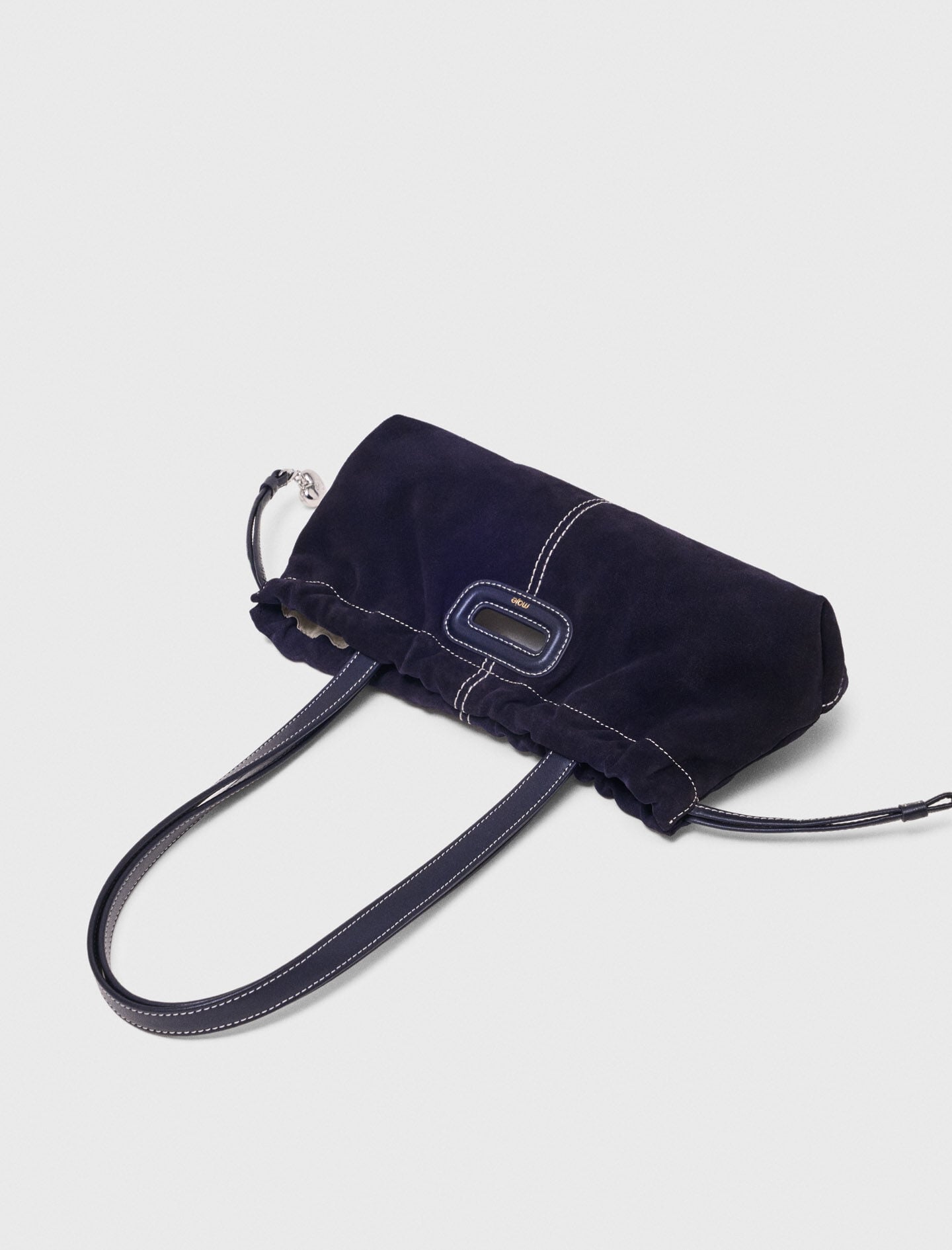 Maje Topstitched suede Milpli Gazette