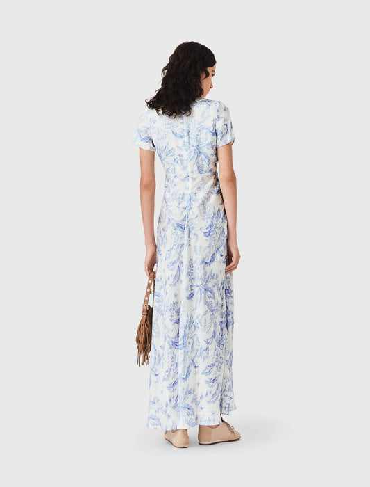 Maje Flowing patterned maxi dress