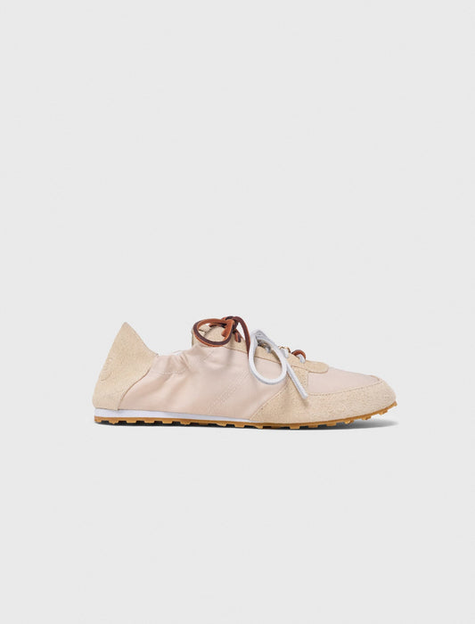 Maje Multi-lace nylon trainers