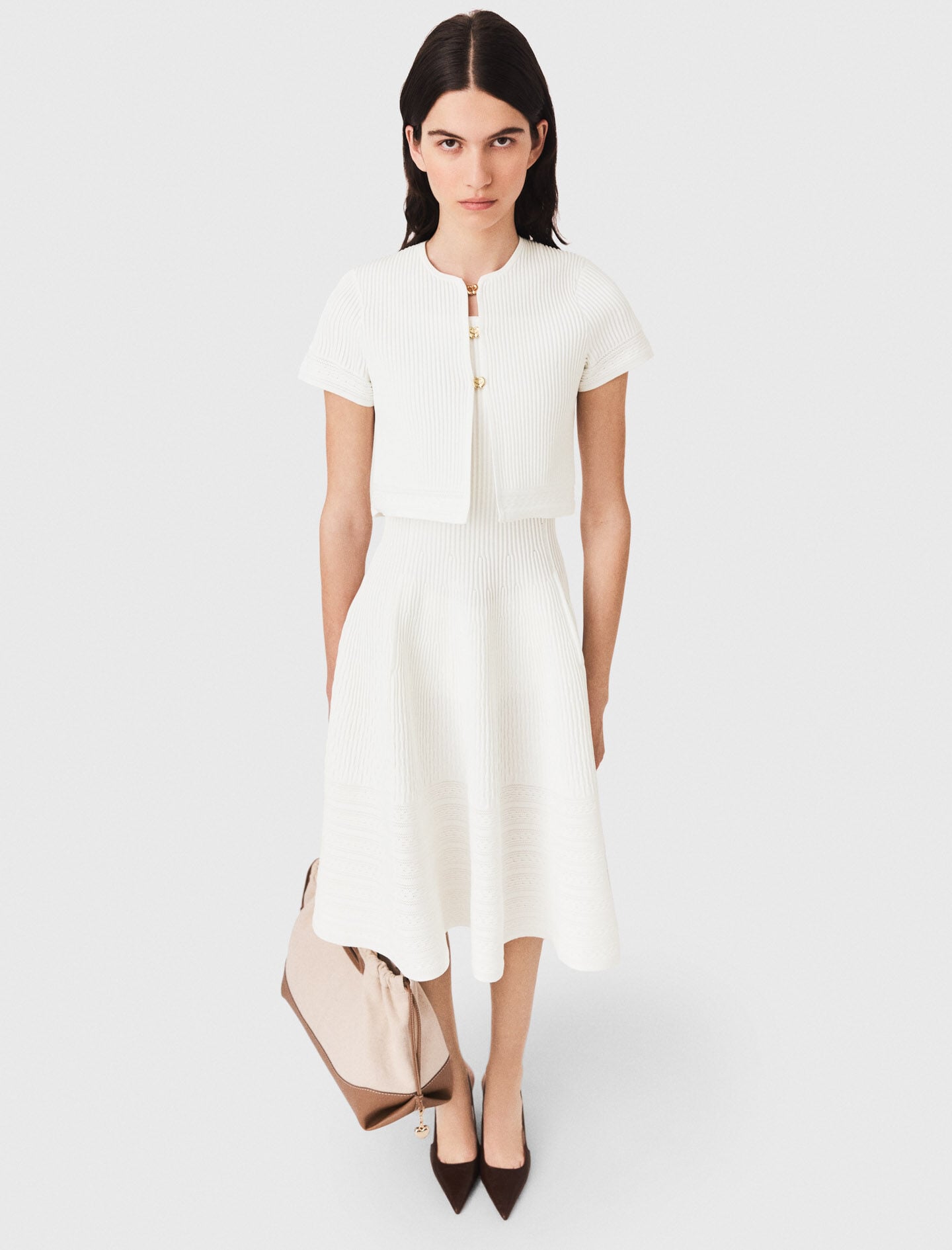 Maje Short-sleeved cardigan