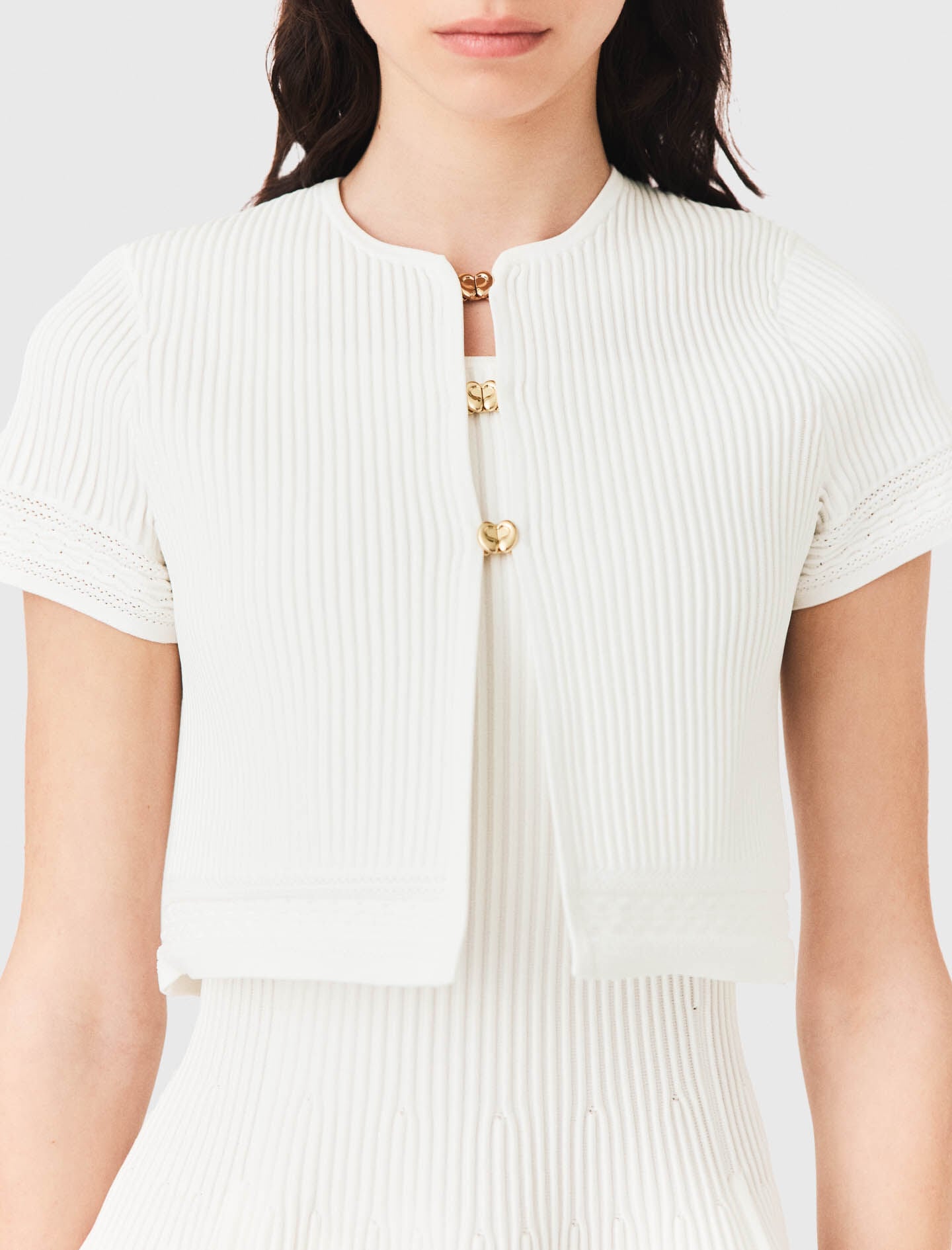 Maje Short-sleeved cardigan