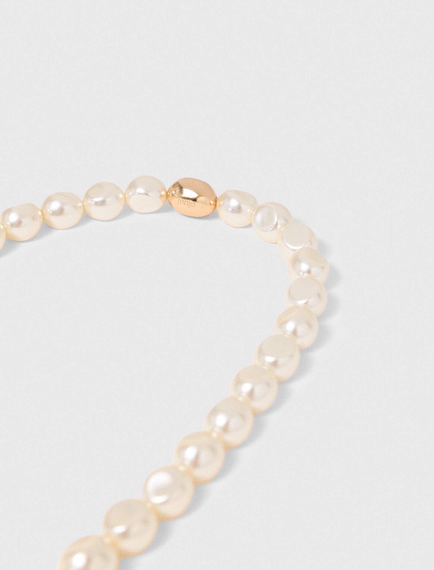 Maje Pearl choker necklace