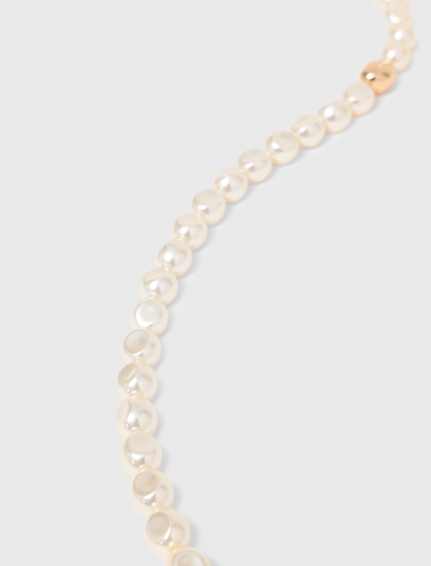 Maje Pearl choker necklace