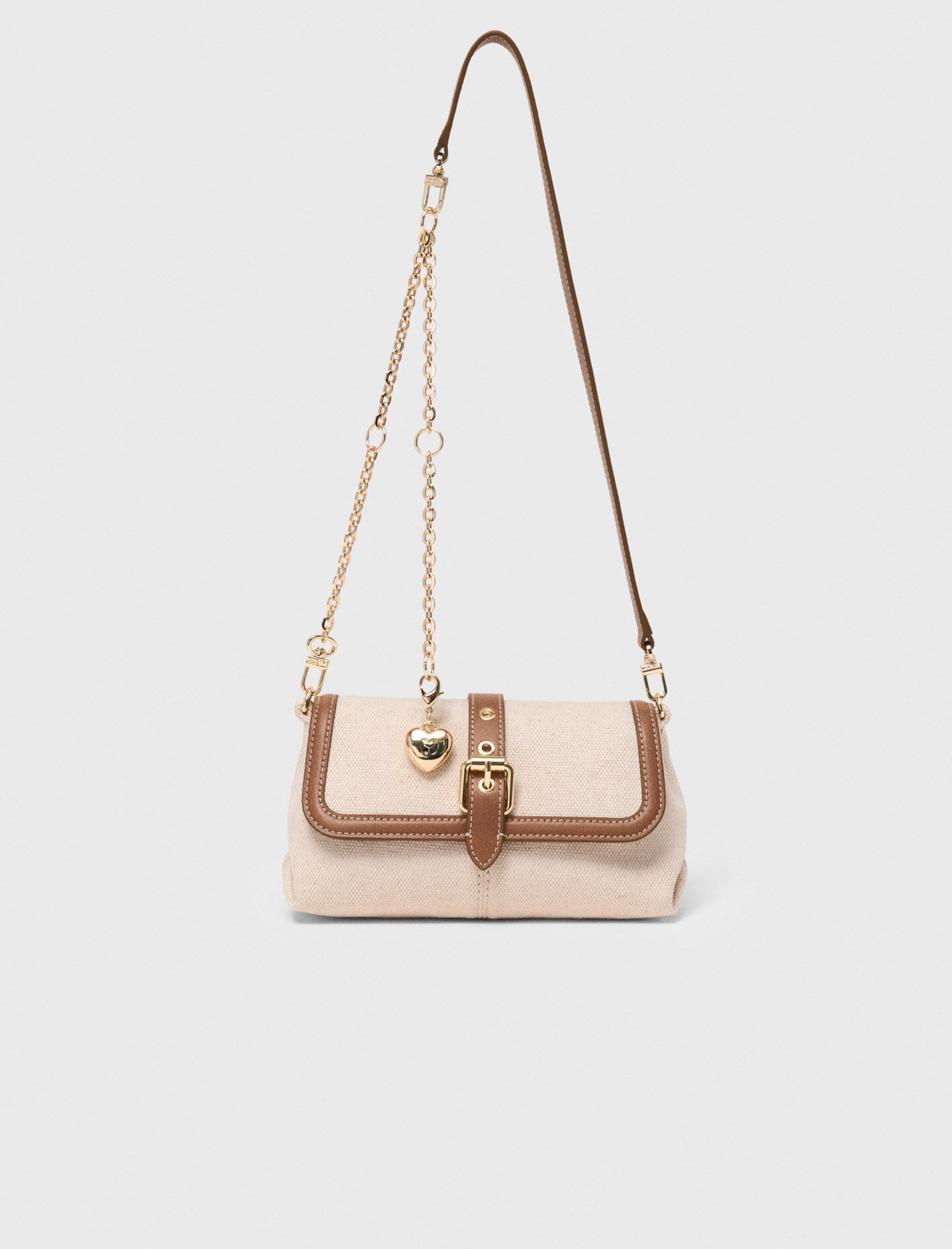 Maje Miss M walk canvas & leather mix