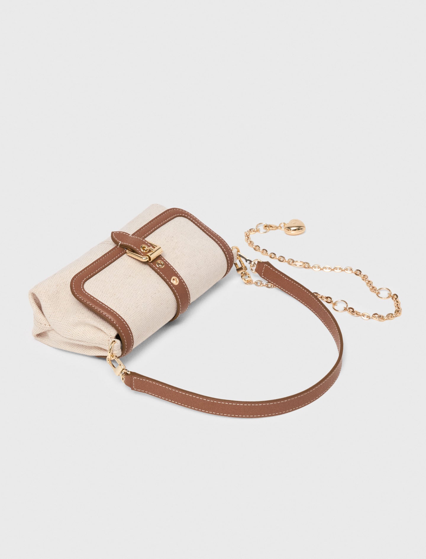 Maje Miss M walk canvas & leather mix