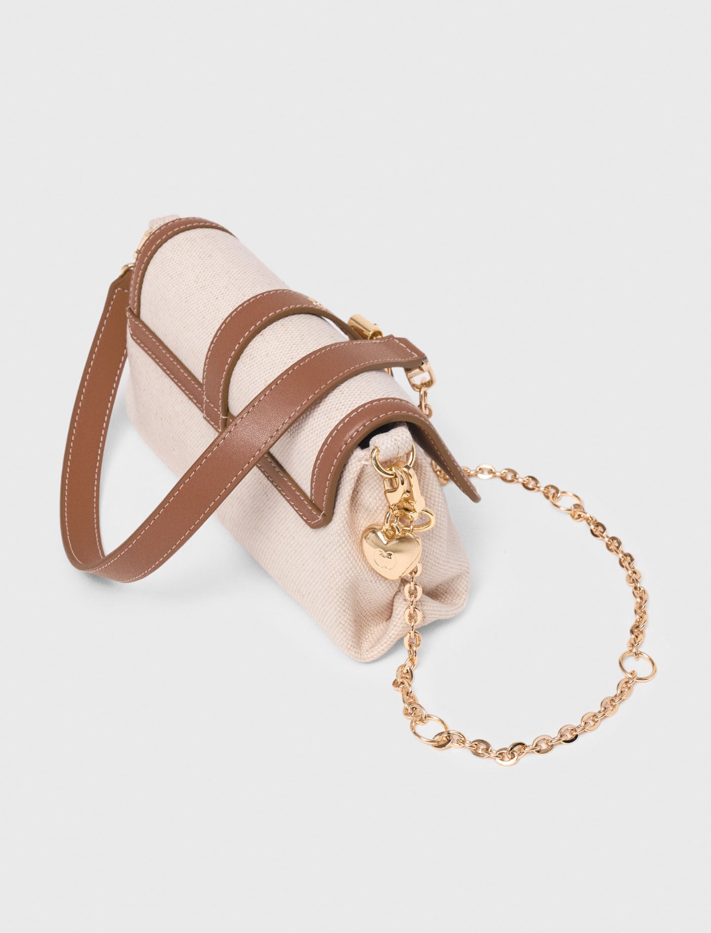 Maje Miss M walk canvas & leather mix