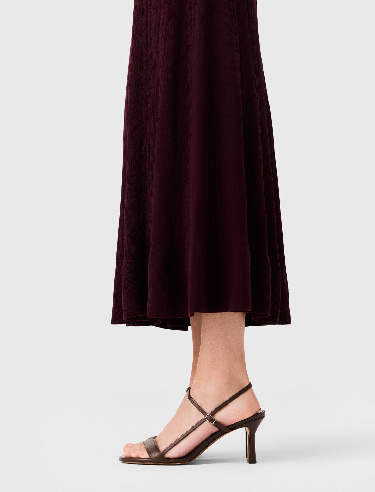Maje Strappy leather sandals