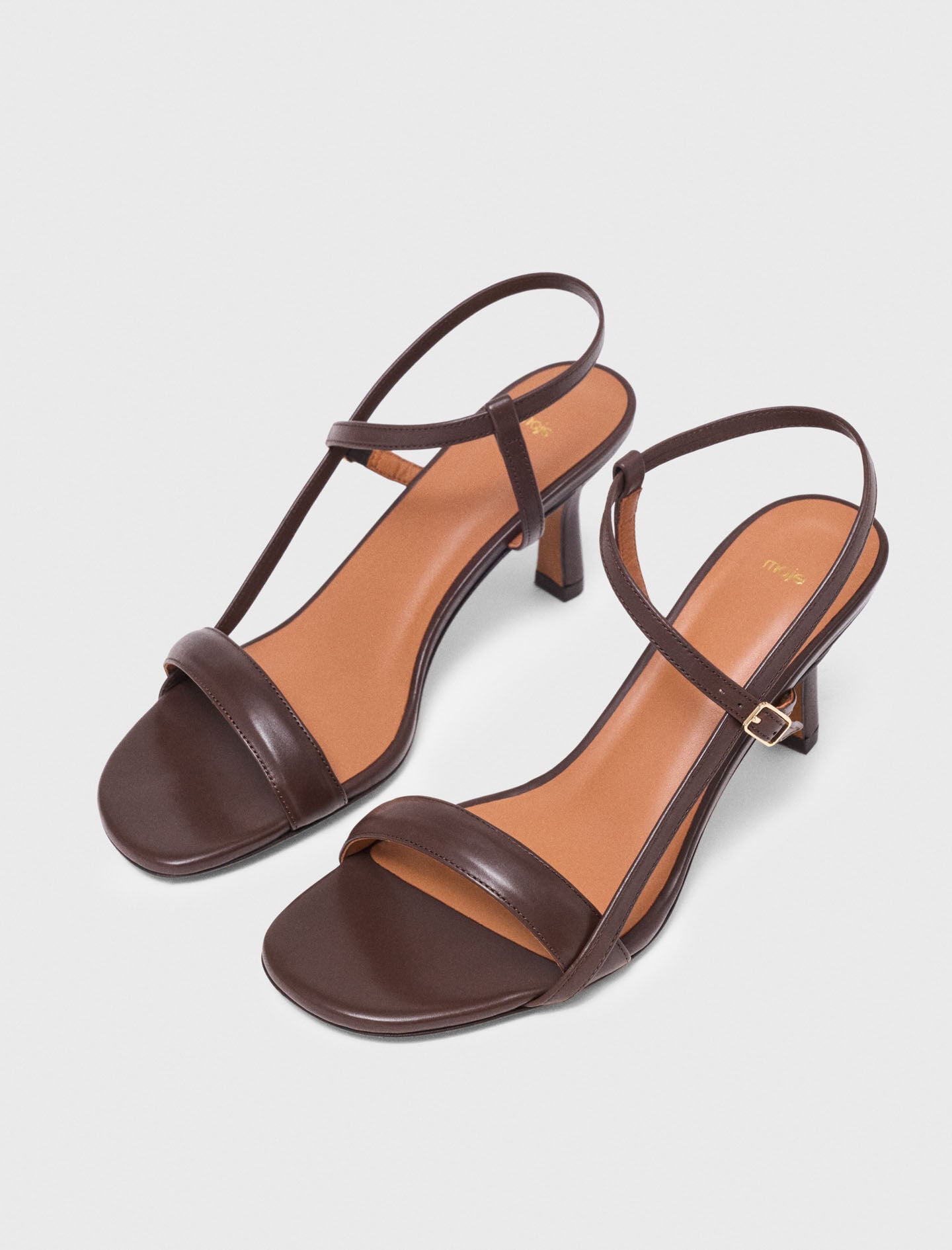 Maje Strappy leather sandals