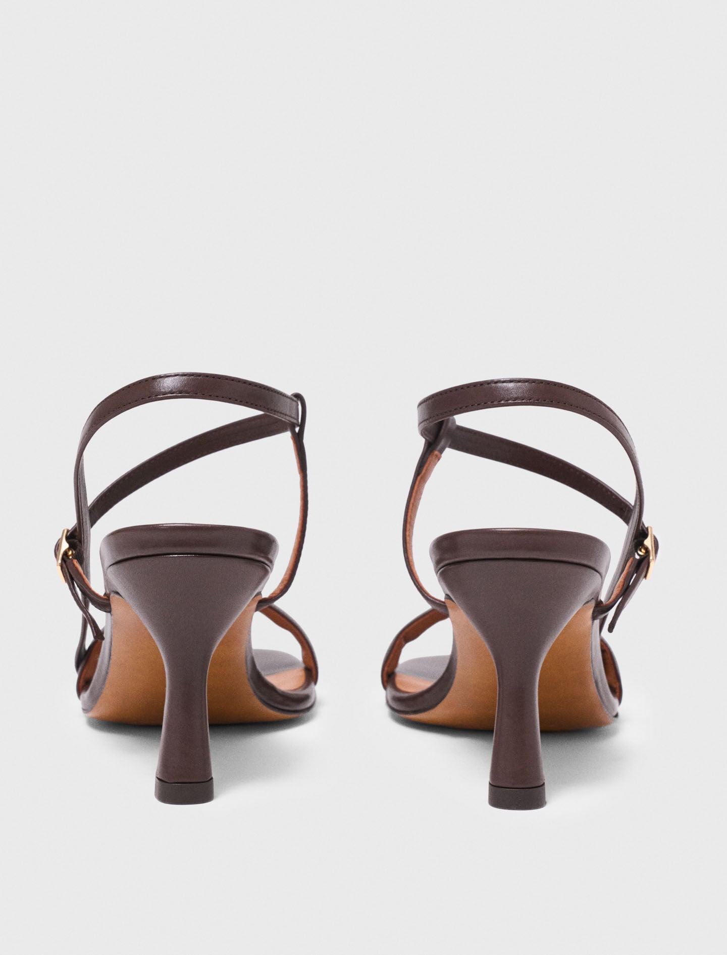 Maje Strappy leather sandals