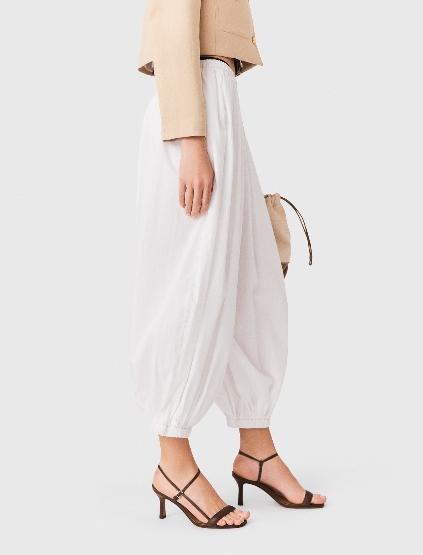 Maje Harem cotton trousers