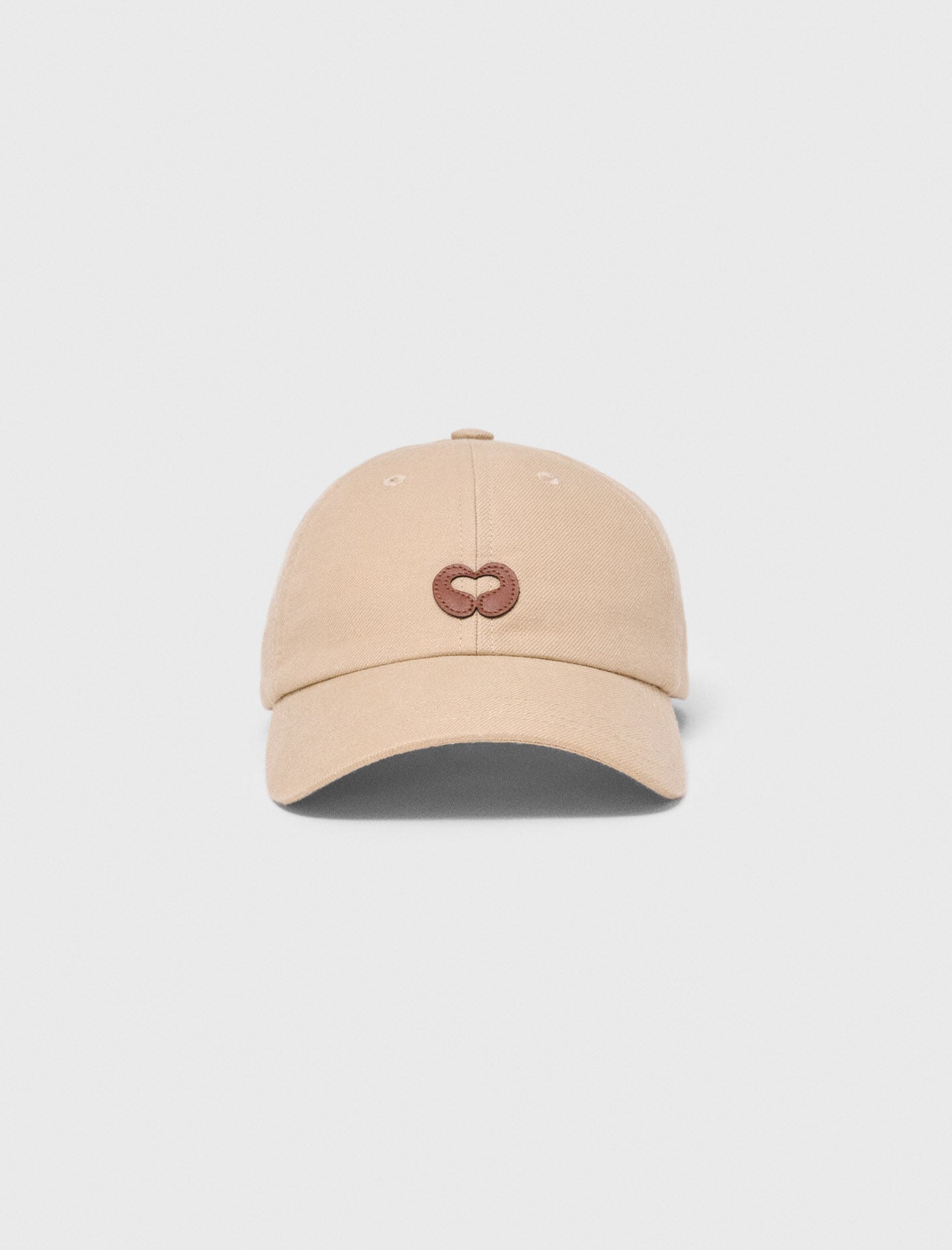 Maje Linen blend cap with logo