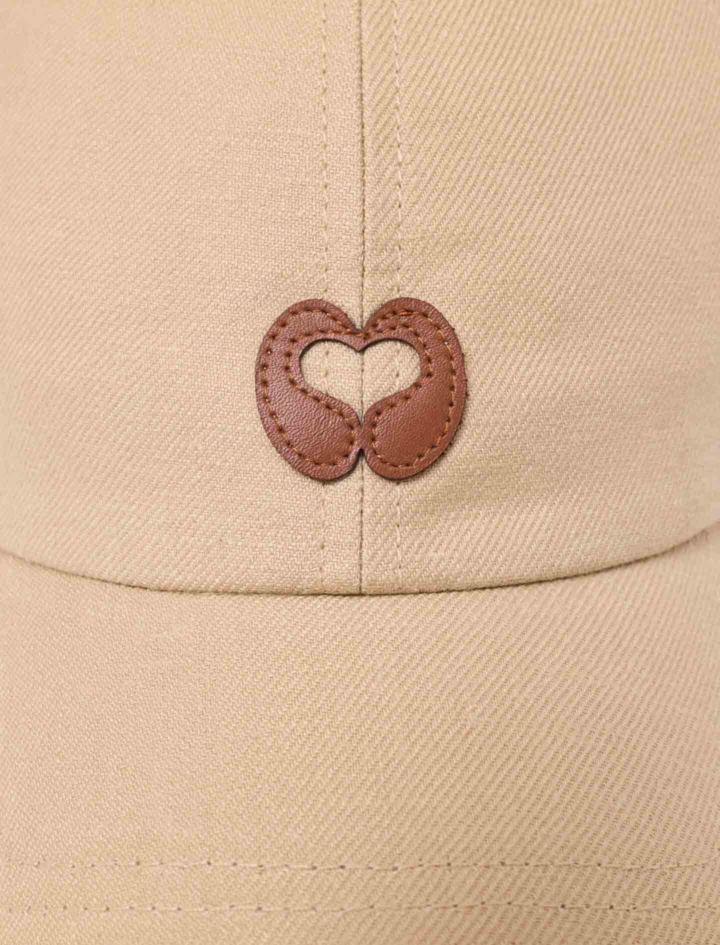 Maje Linen blend cap with logo