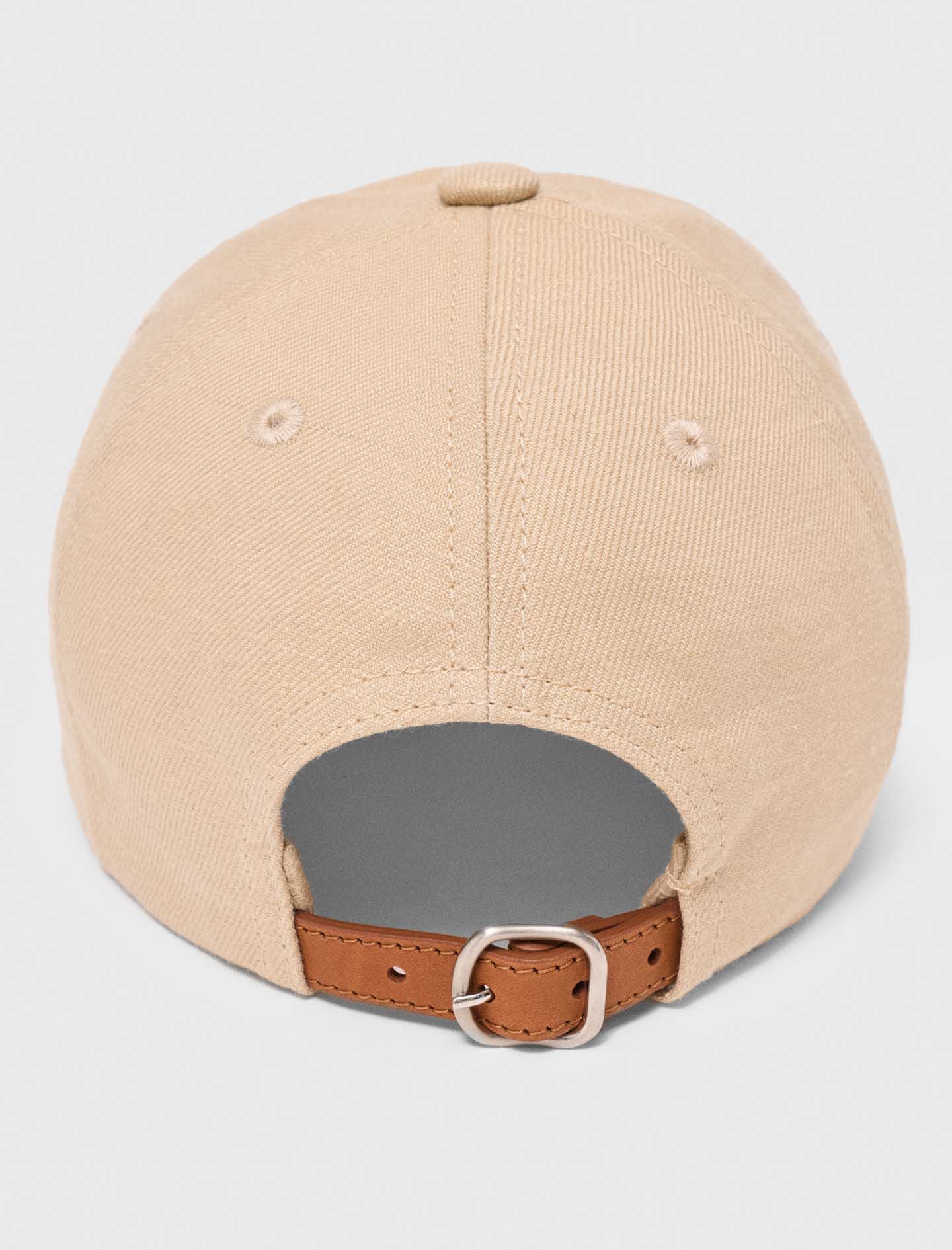 Maje Linen blend cap with logo
