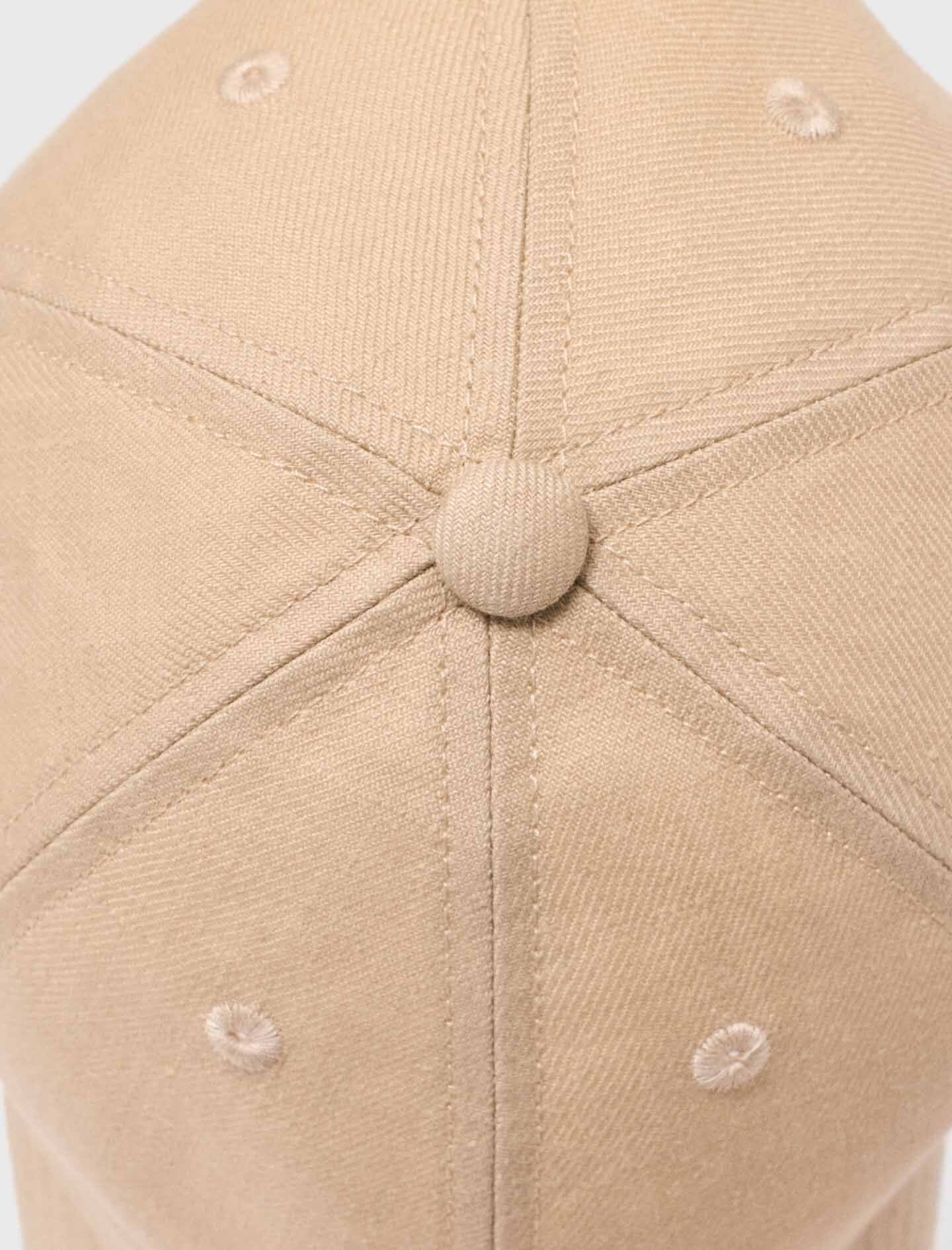 Maje Linen blend cap with logo