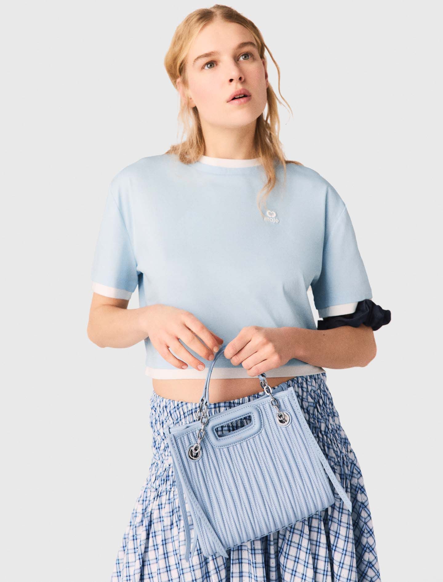 Maje Two-tone T-shirt