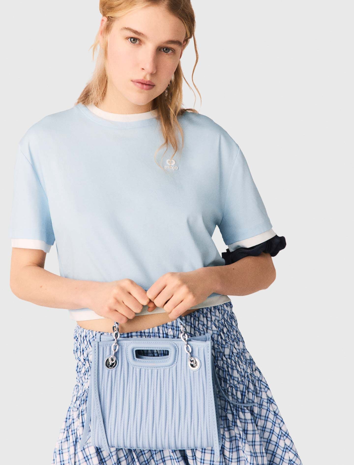Maje Two-tone T-shirt