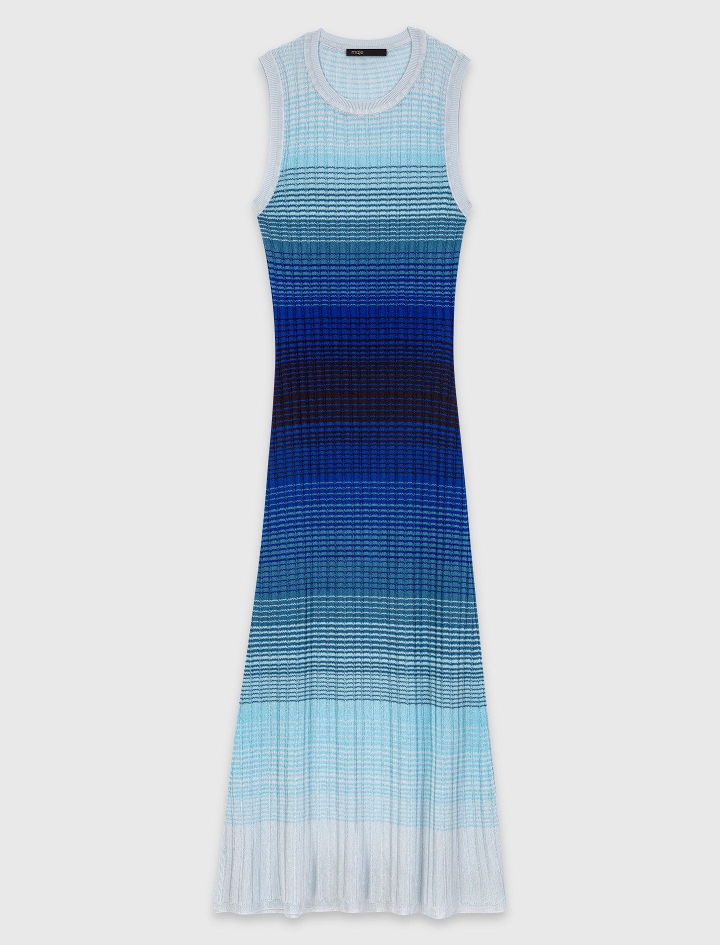 Maje Ombré knit maxi dress