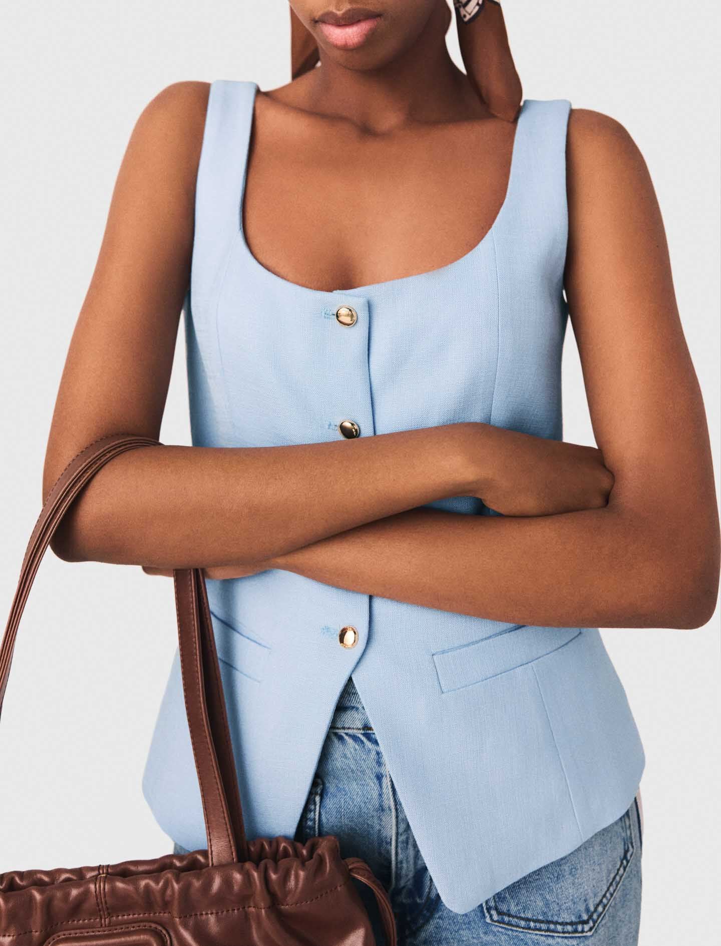 Maje Long tailored jacket