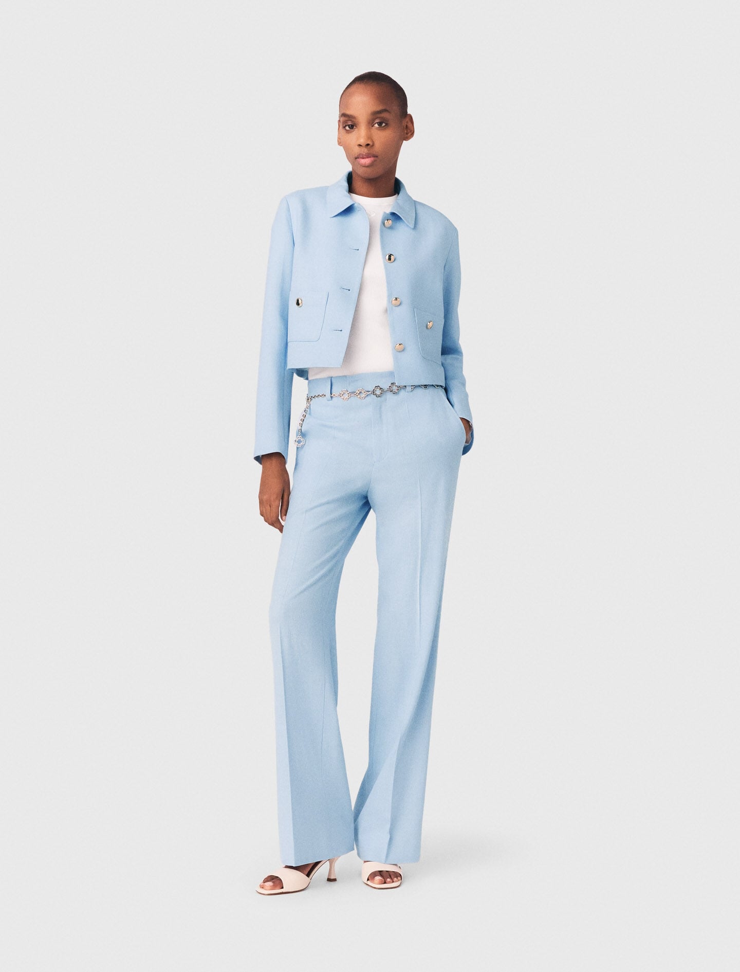 Maje Short single-breasted jacket