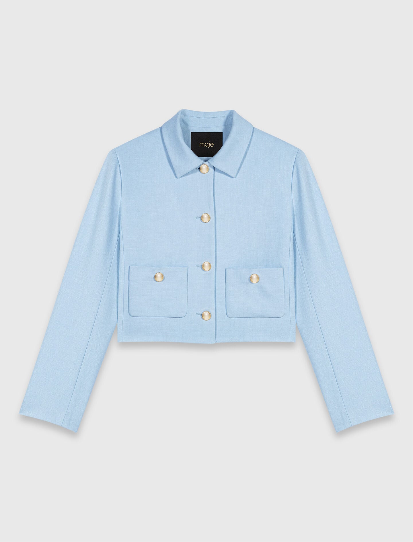 Maje Short single-breasted jacket
