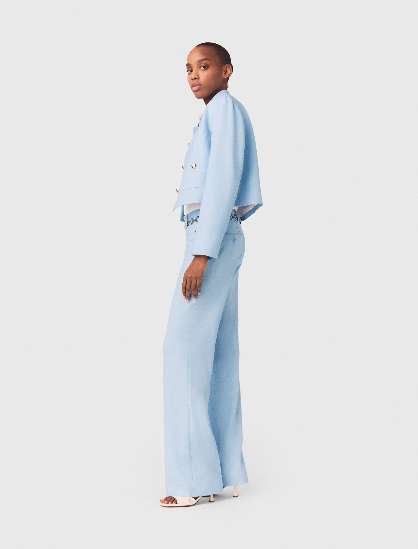 Maje Short single-breasted jacket