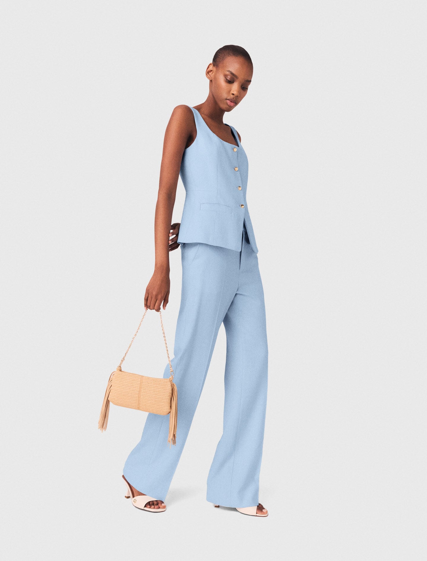 Maje Suit trousers with pleats